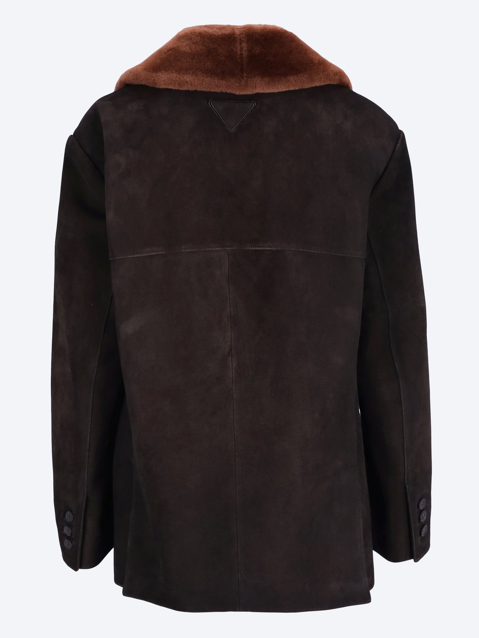 Suede and shearling caban jacket 3