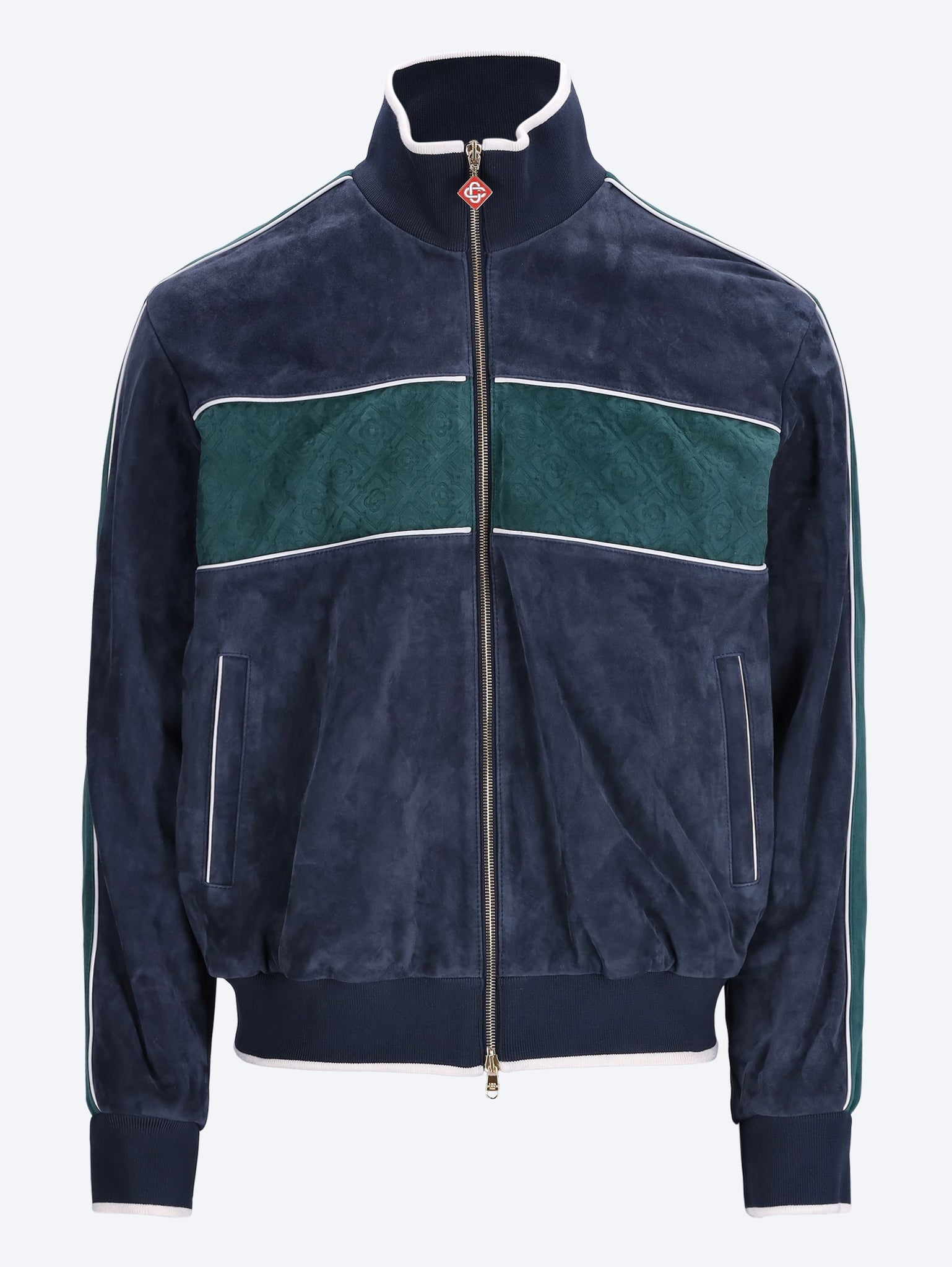 Suede track jacket 1