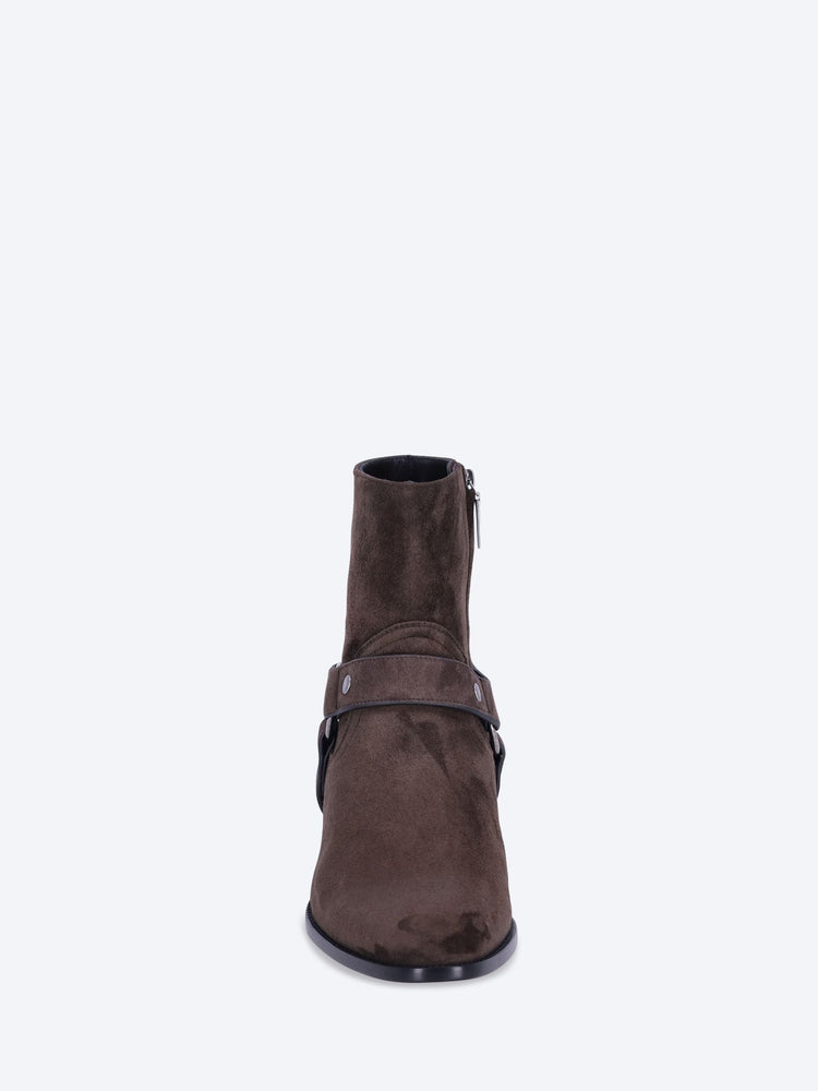 Suede wyatt harness boots 3