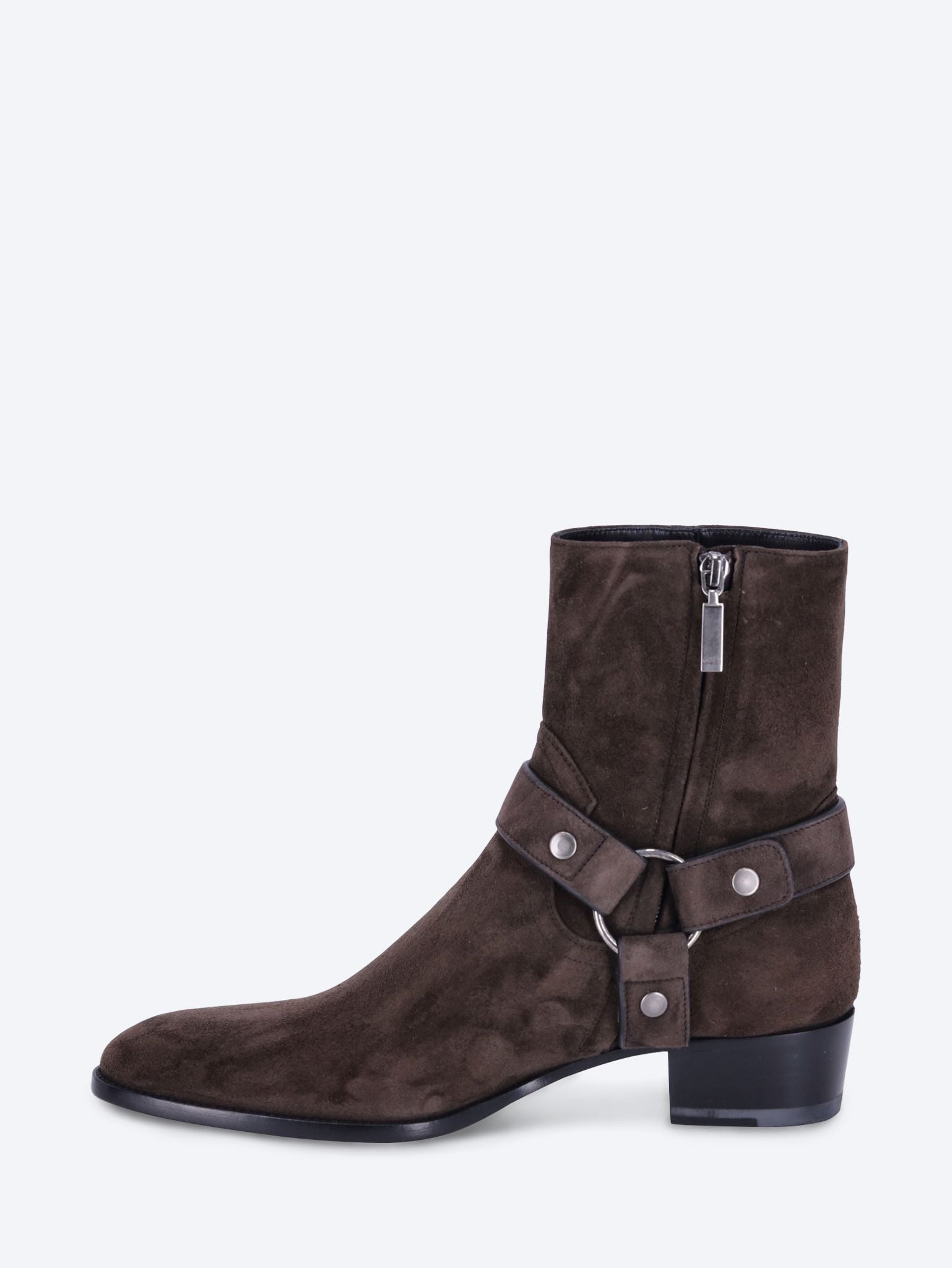 Suede wyatt harness boots 4