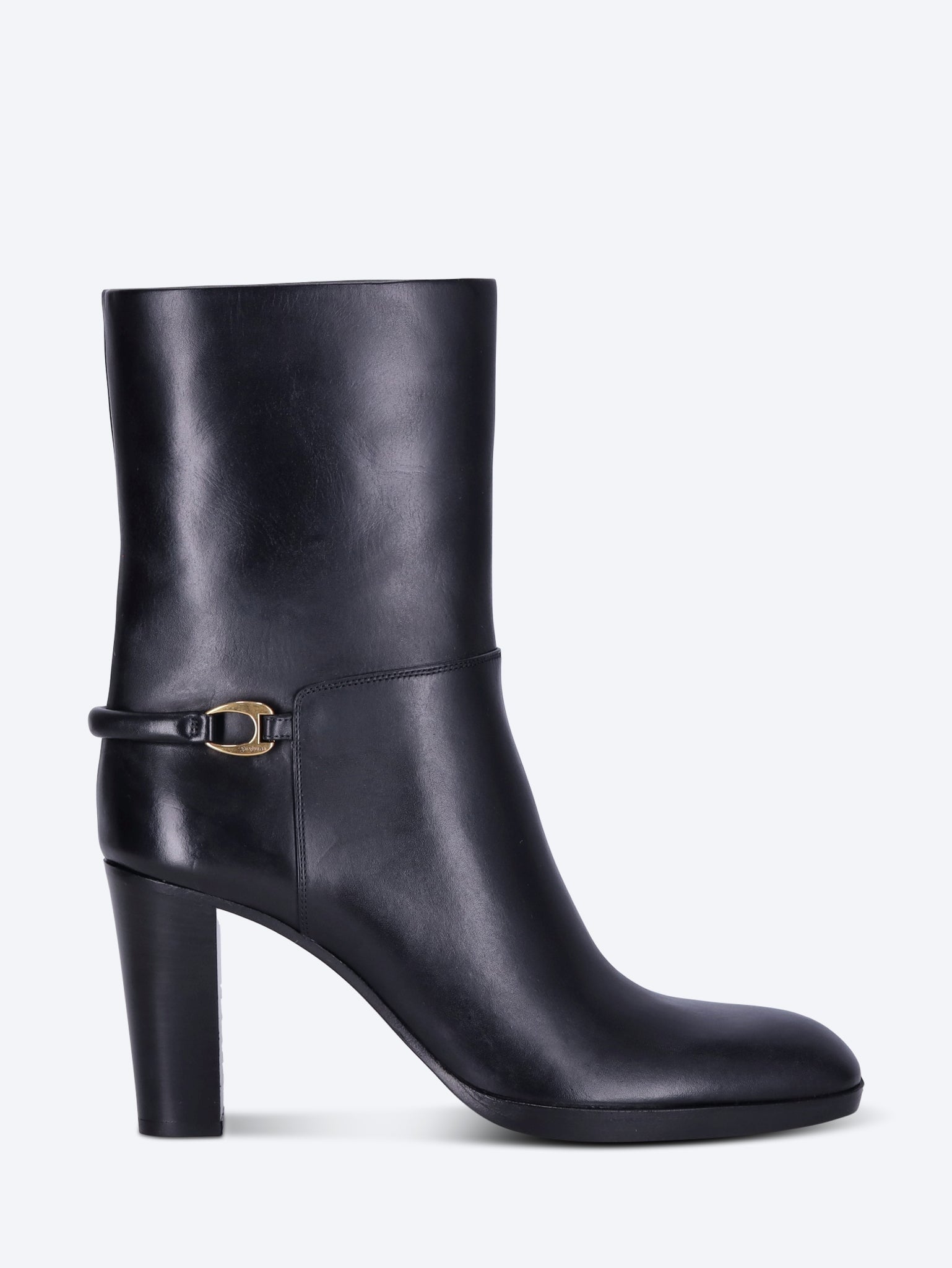 Sulpice 80 smooth leather ankle boots 1