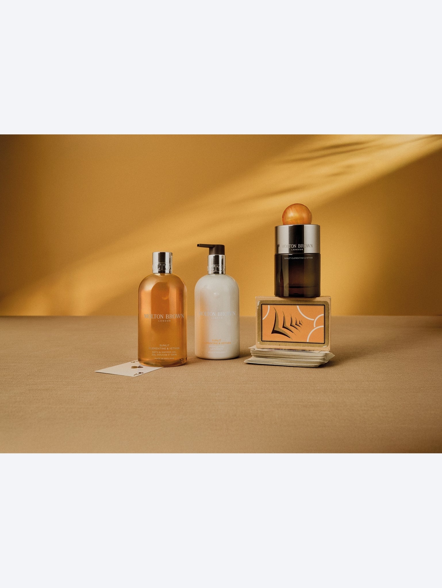Gel bain et douche Clémentine ensoleillée & Vétiver 300ml 3