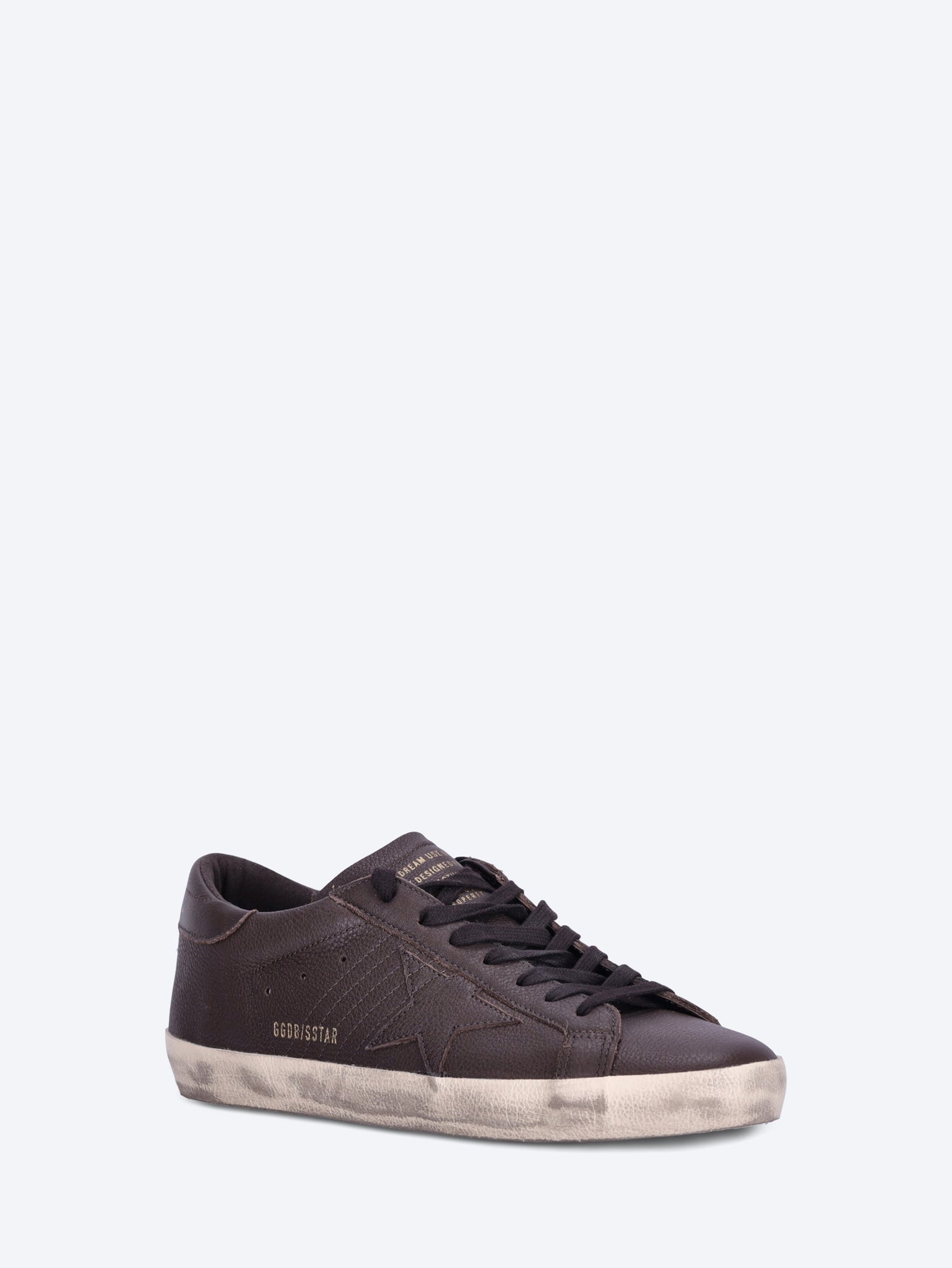 Super Star-Sneaker aus Leder mit Stern und Absatz 2