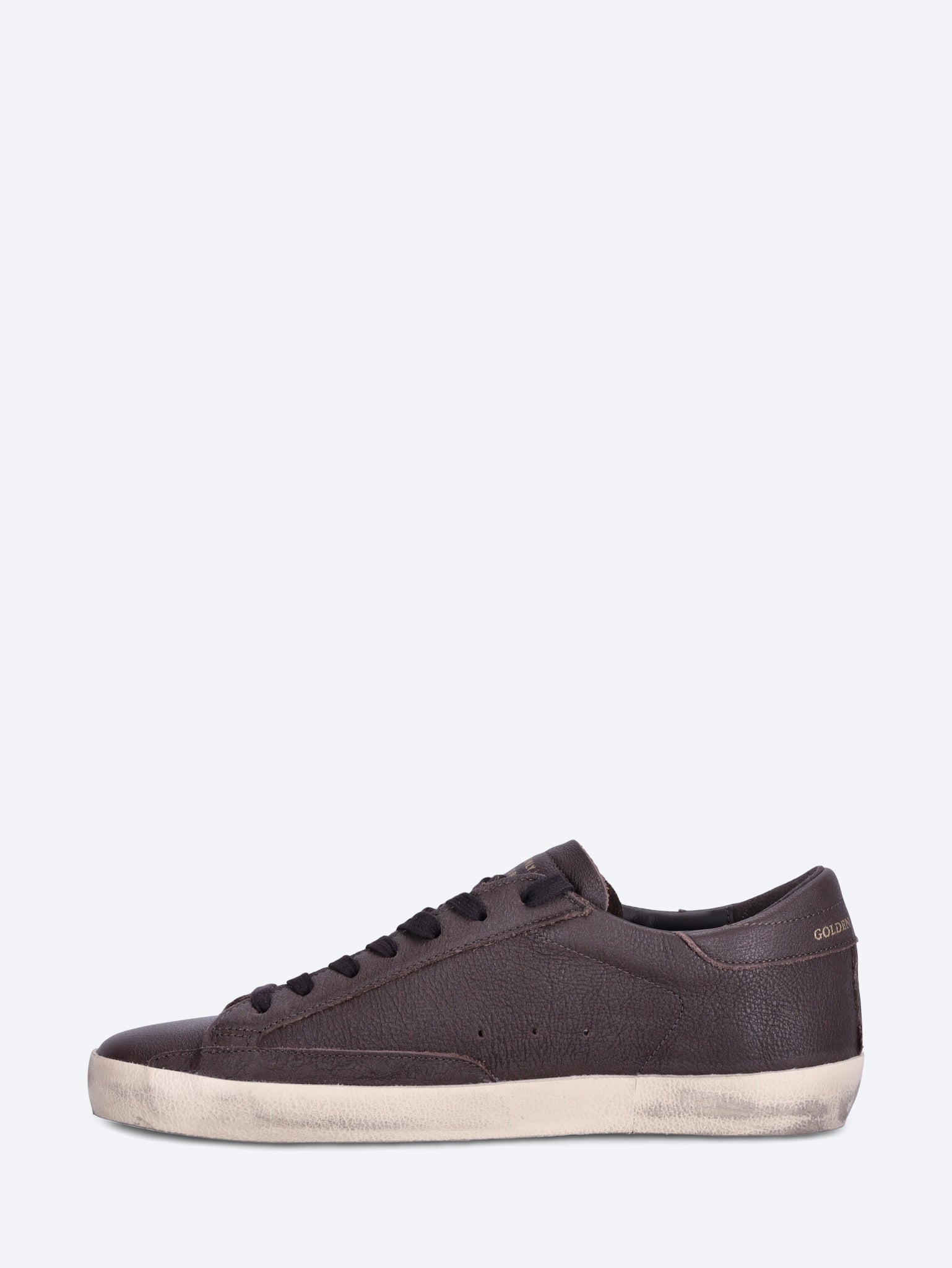 Super Star-Sneaker aus Leder mit Stern und Absatz 4