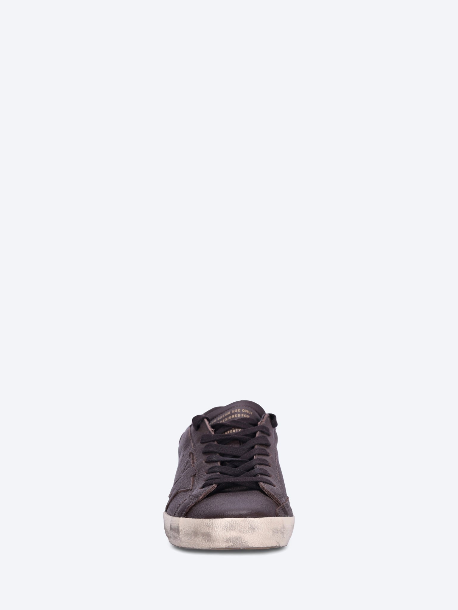 Super Star-Sneaker aus Leder mit Stern und Absatz 3