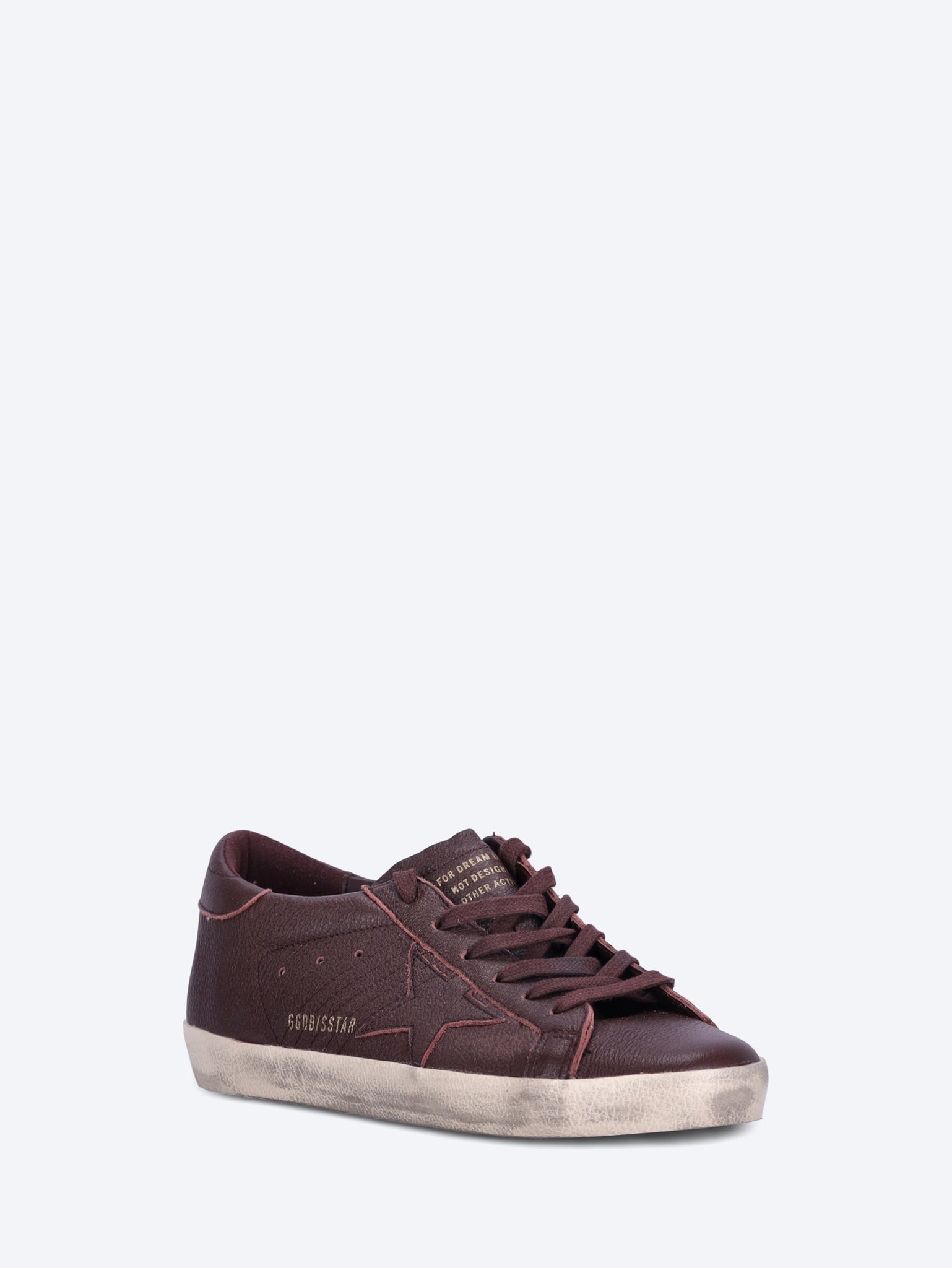 Super star leather upper star and heel sneakers 2