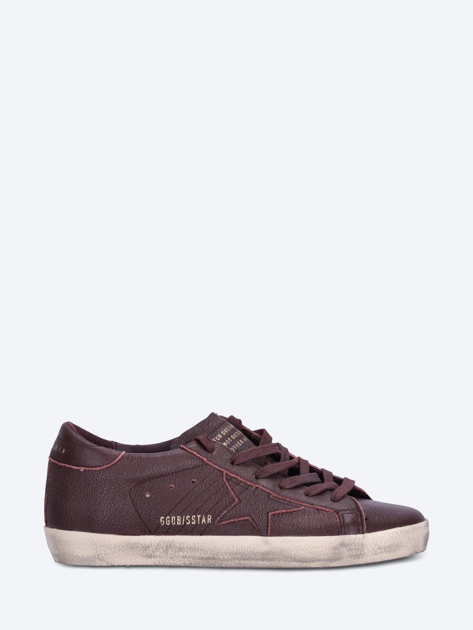 Super star leather upper star and heel sneakers 1