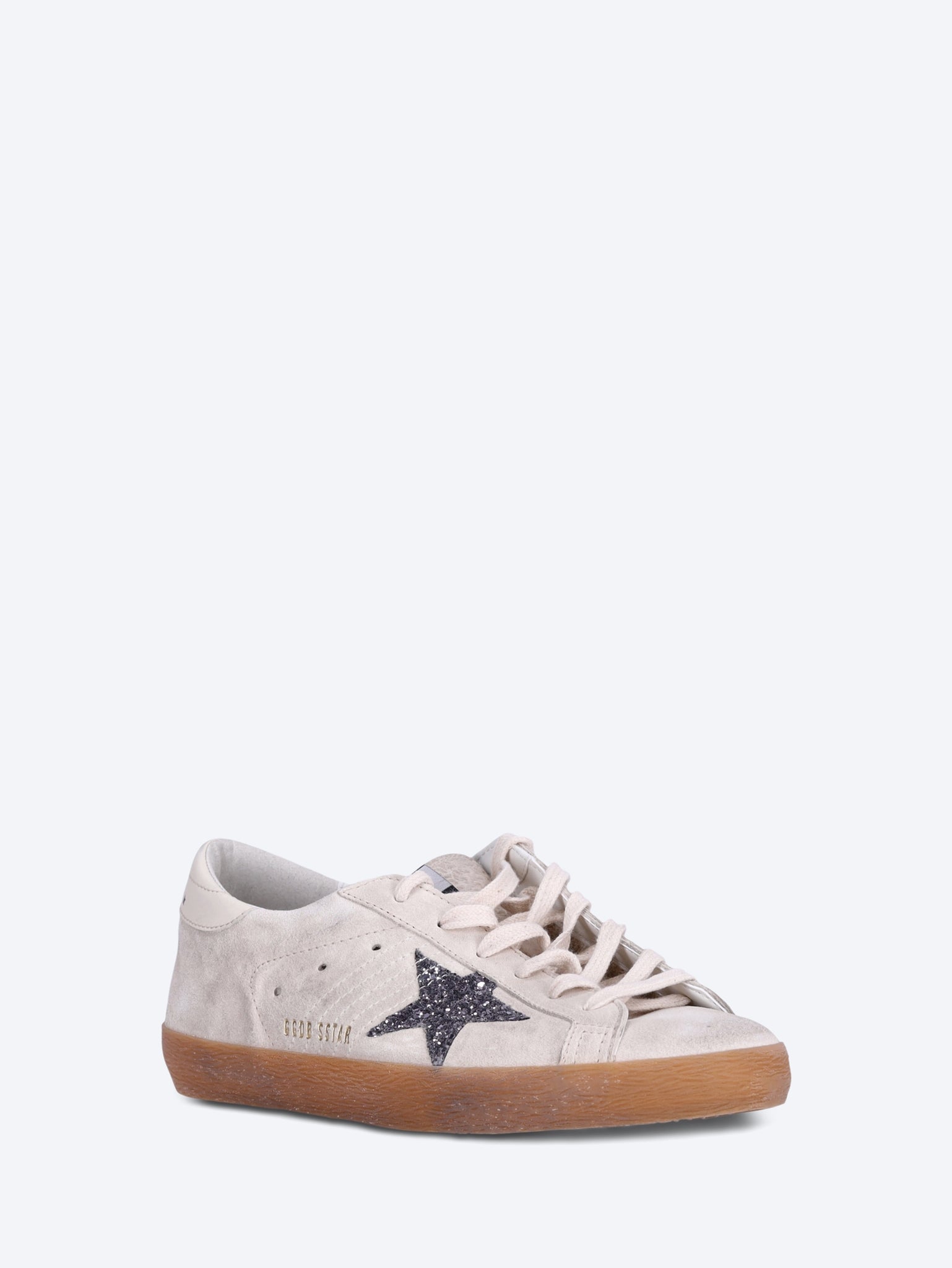 Obermaterial aus Superstar-Wildleder und Fersen-Sneaker aus HF-Zunge mit glitzerndem Sternleder 2