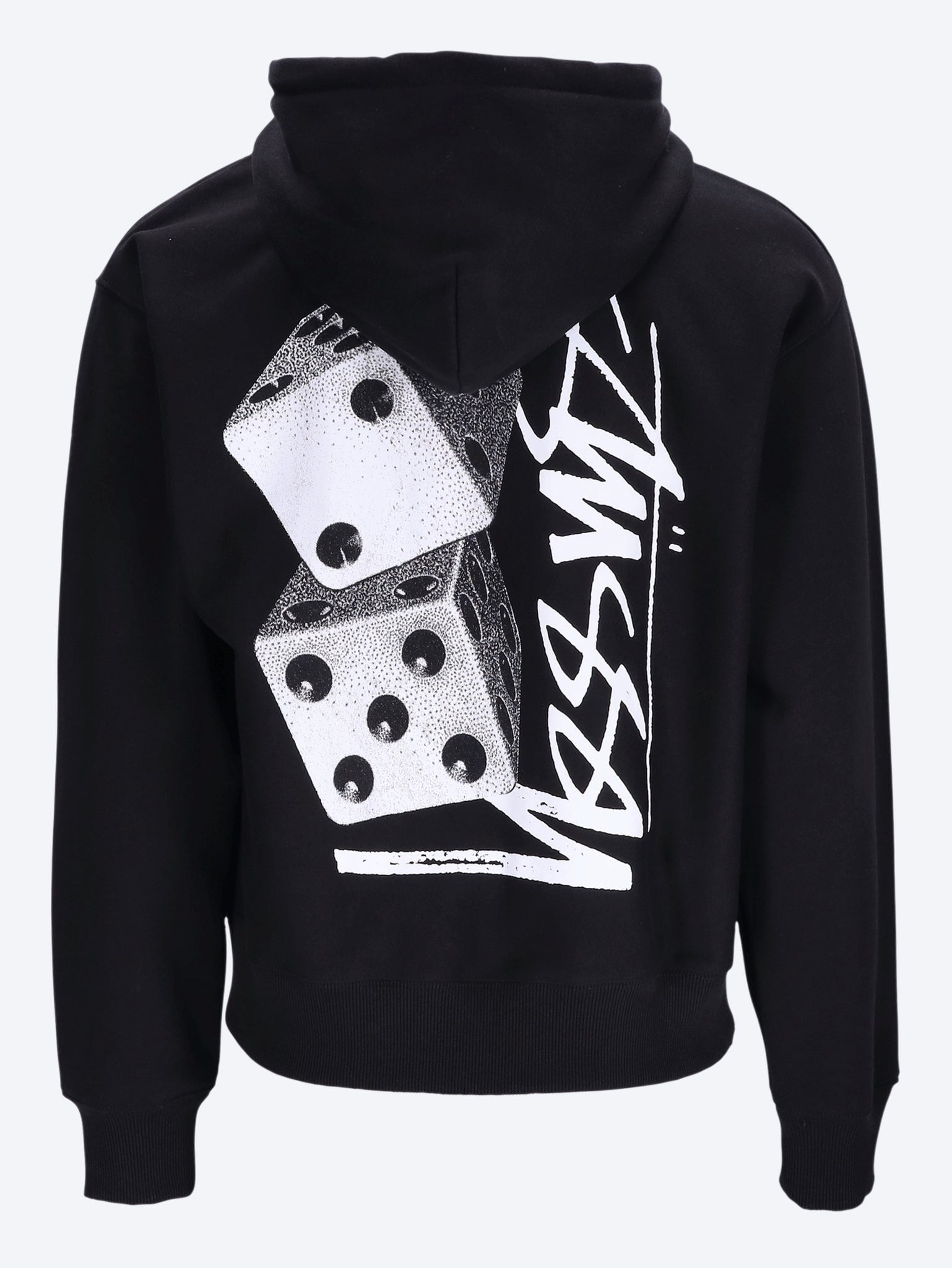 Großer Würfel-Kapuzenpullover mit Reißverschluss 3