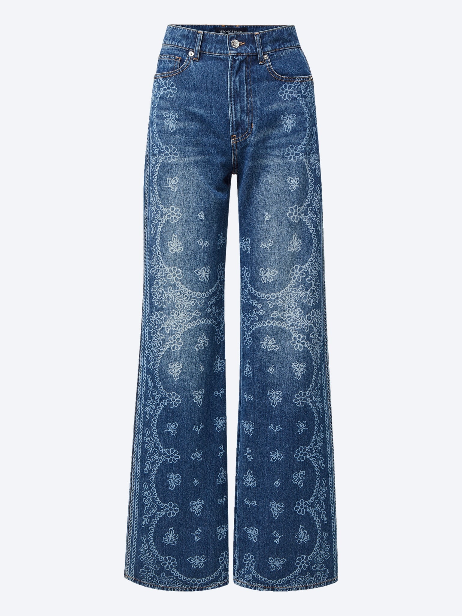 Taylor high rise wide leg jeans 1
