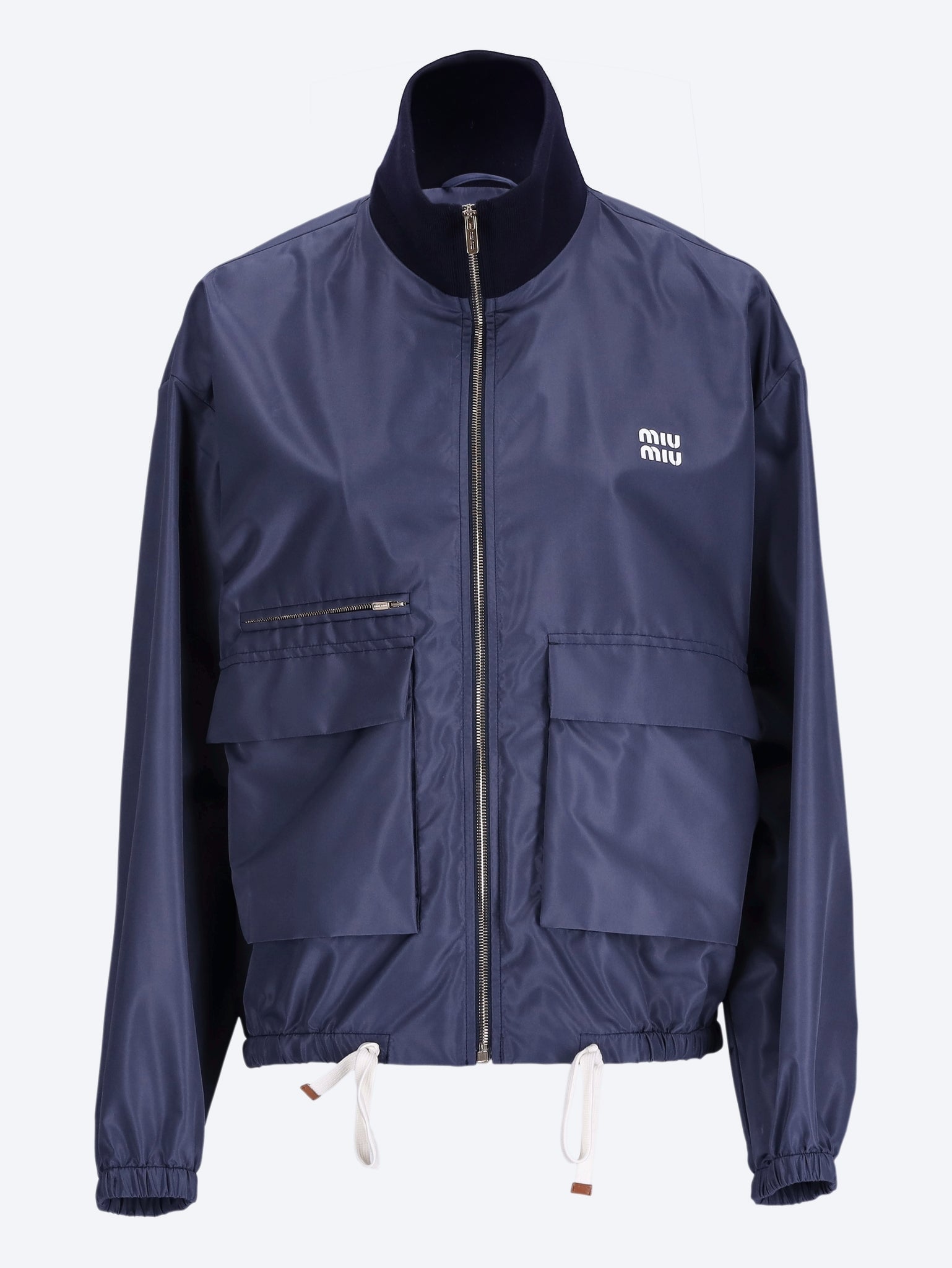 Technical fabric blouson jacket 1