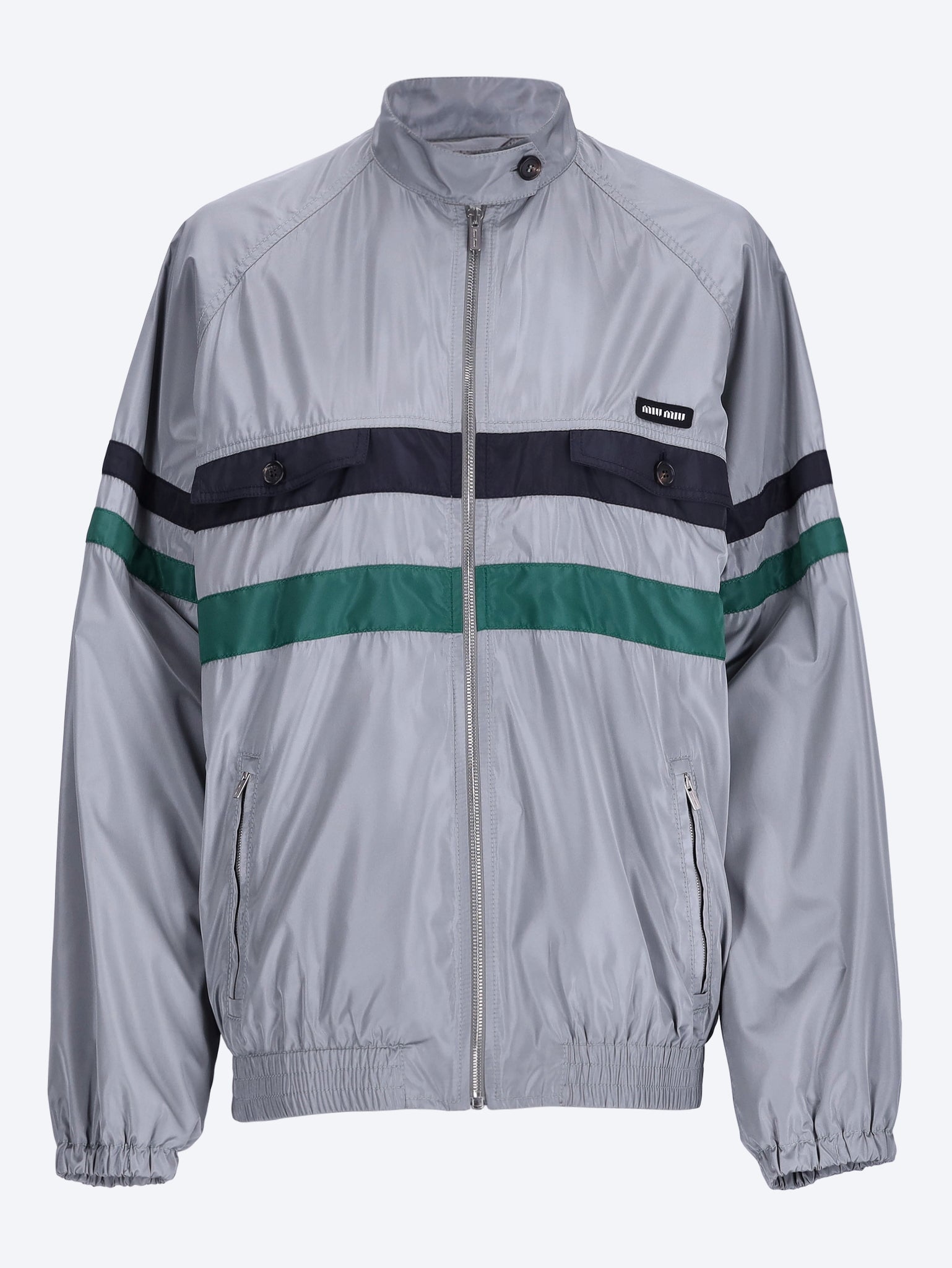 Blousonjacke aus technischer Seide 1
