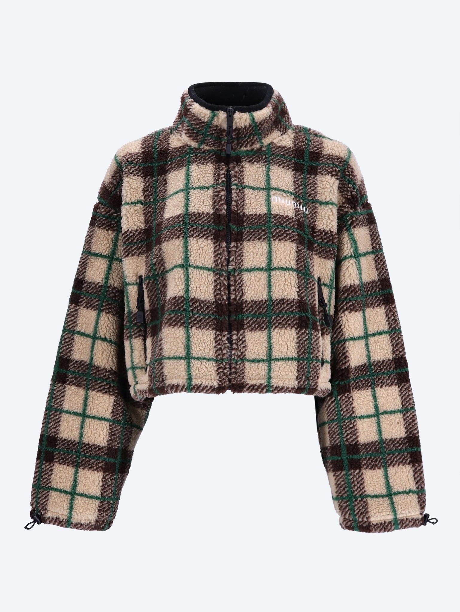 Veste à carreaux Teddy 1