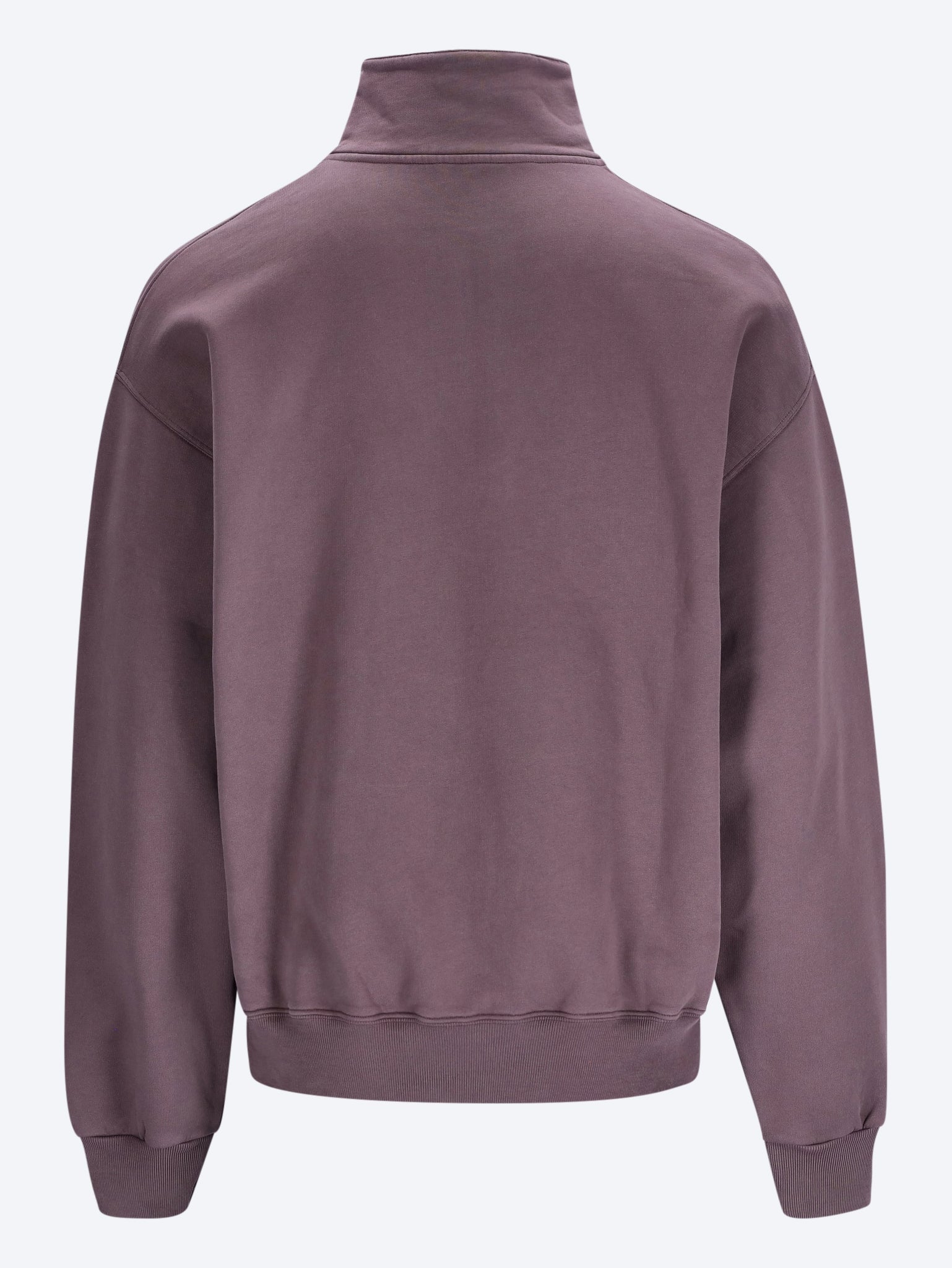 Das Rollkragen-Sweatshirt mit Reißverschluss aus Ripsband 3