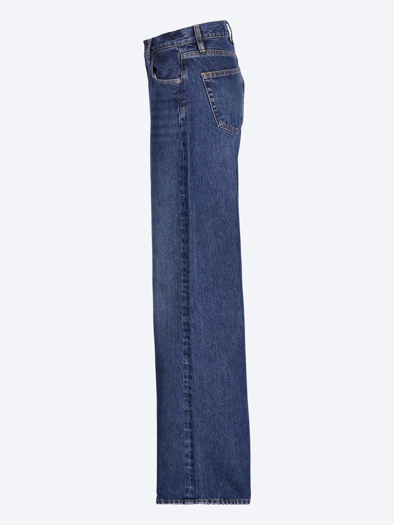 The loose denim pants 2