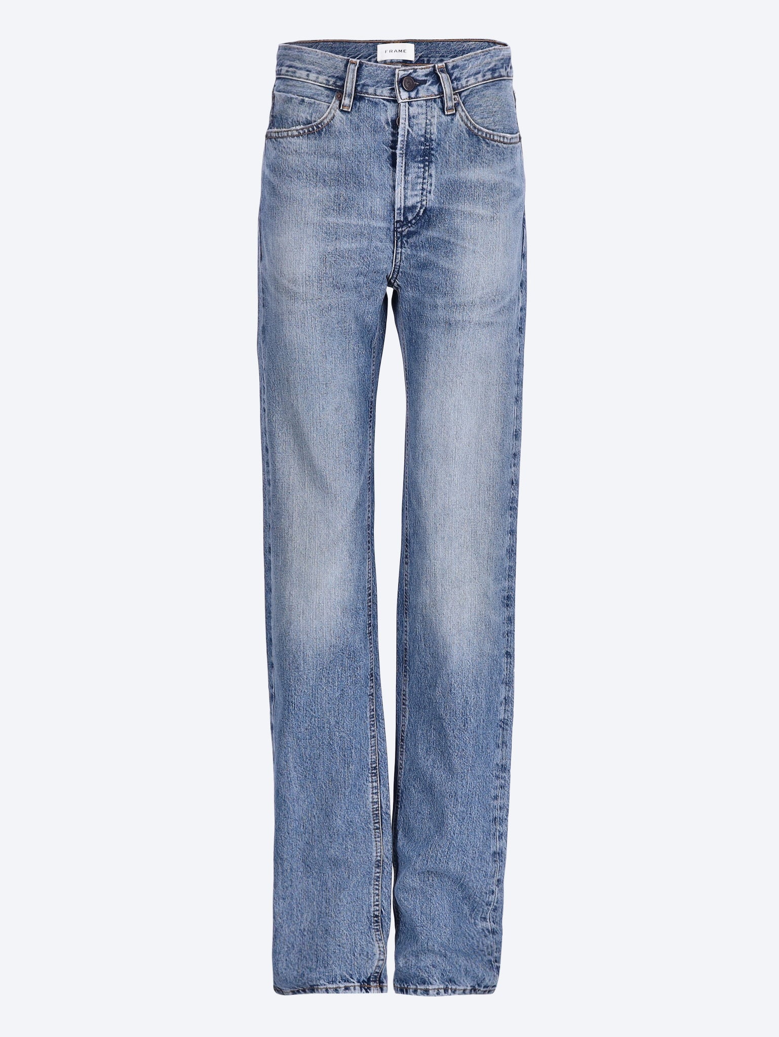 The stack denim pants 1