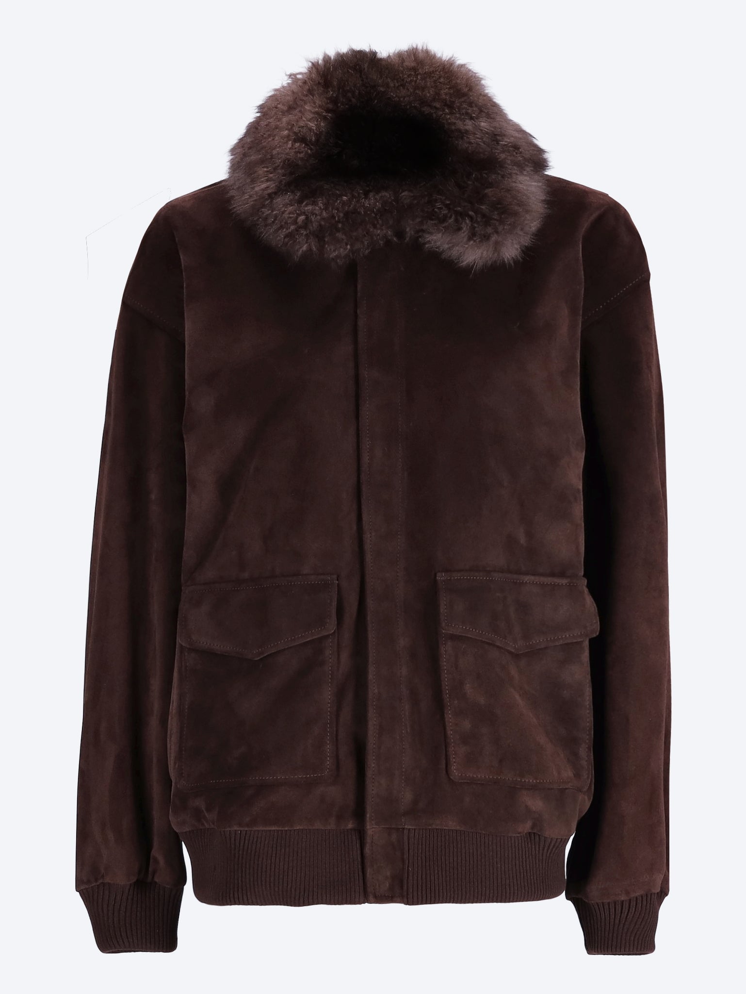 The suede oversized jacket 1