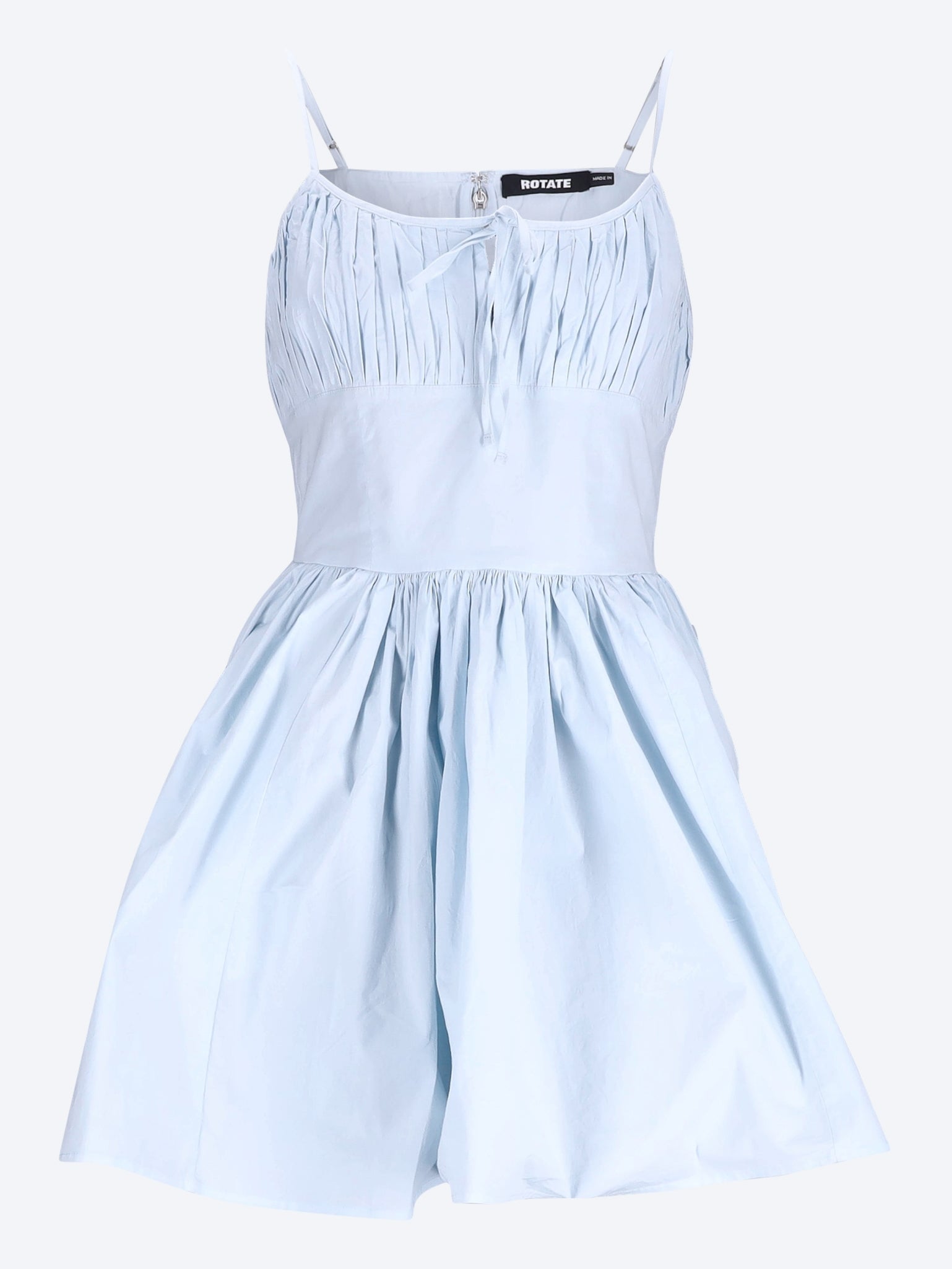 Tie strap mini dress 1