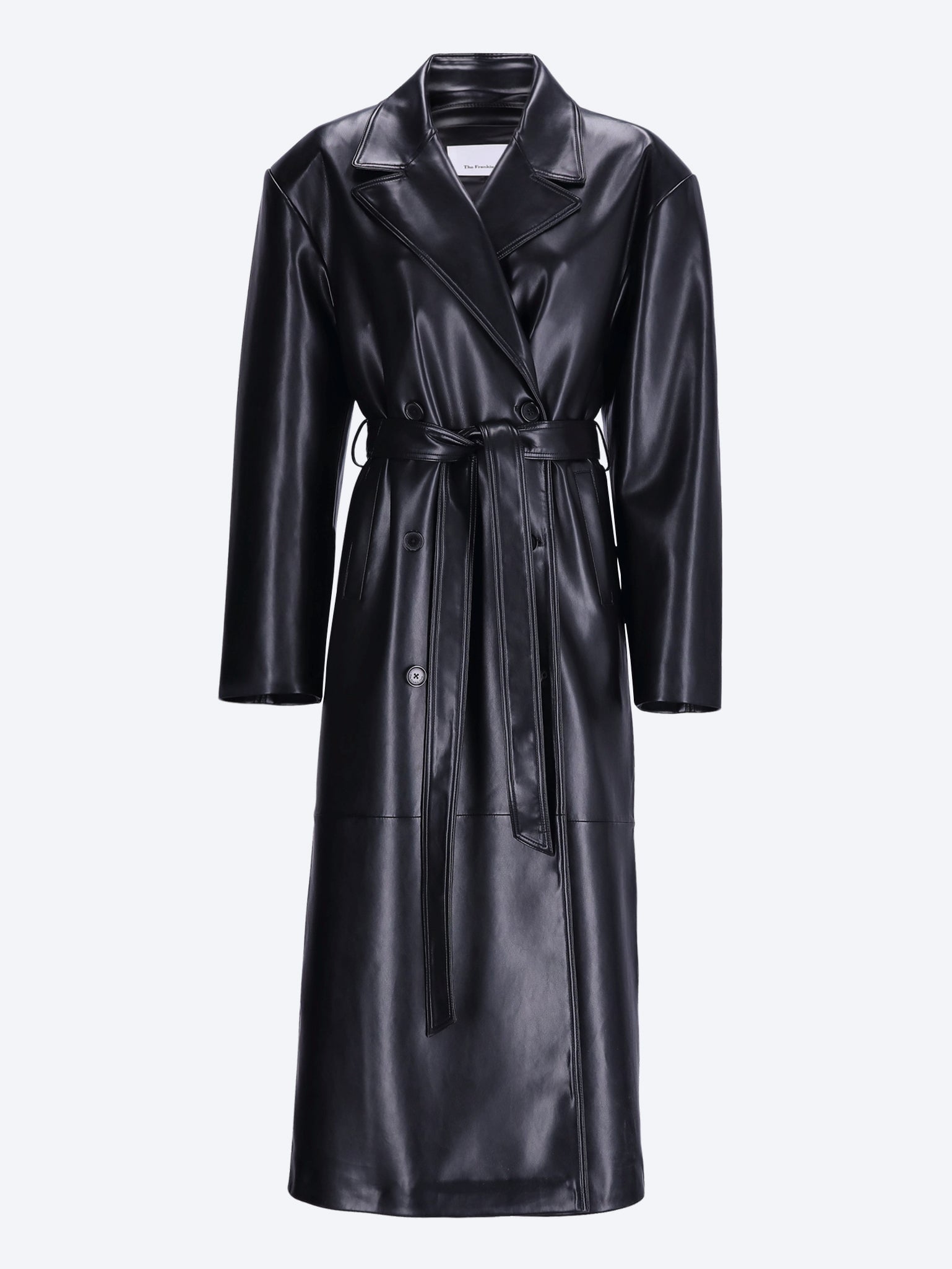 Tina-Trenchcoat aus Kunstleder 1