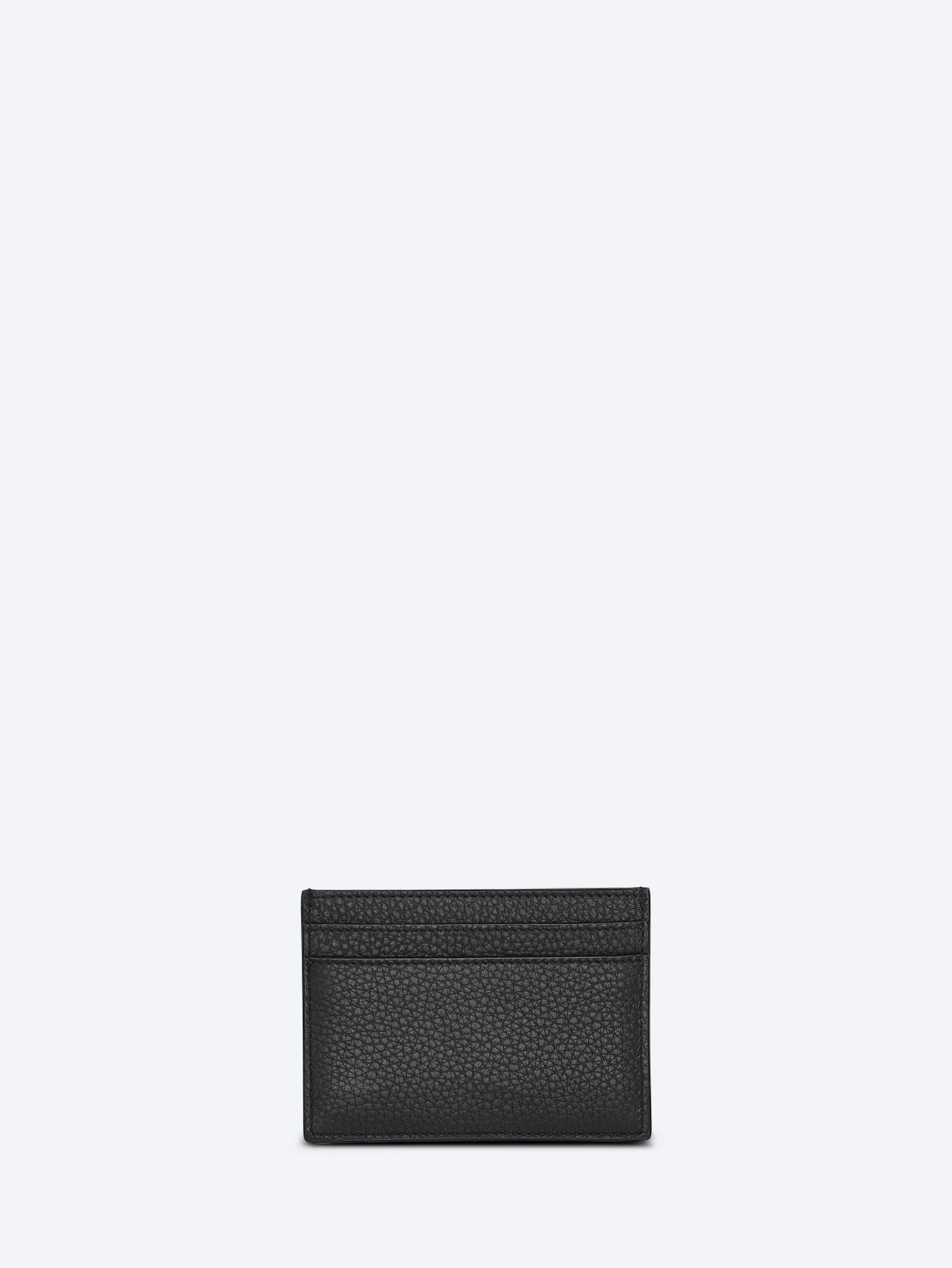Tiny cassandre leather credit card wallet 2