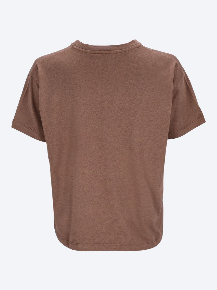 Too short sleeve wide t-shirt 2