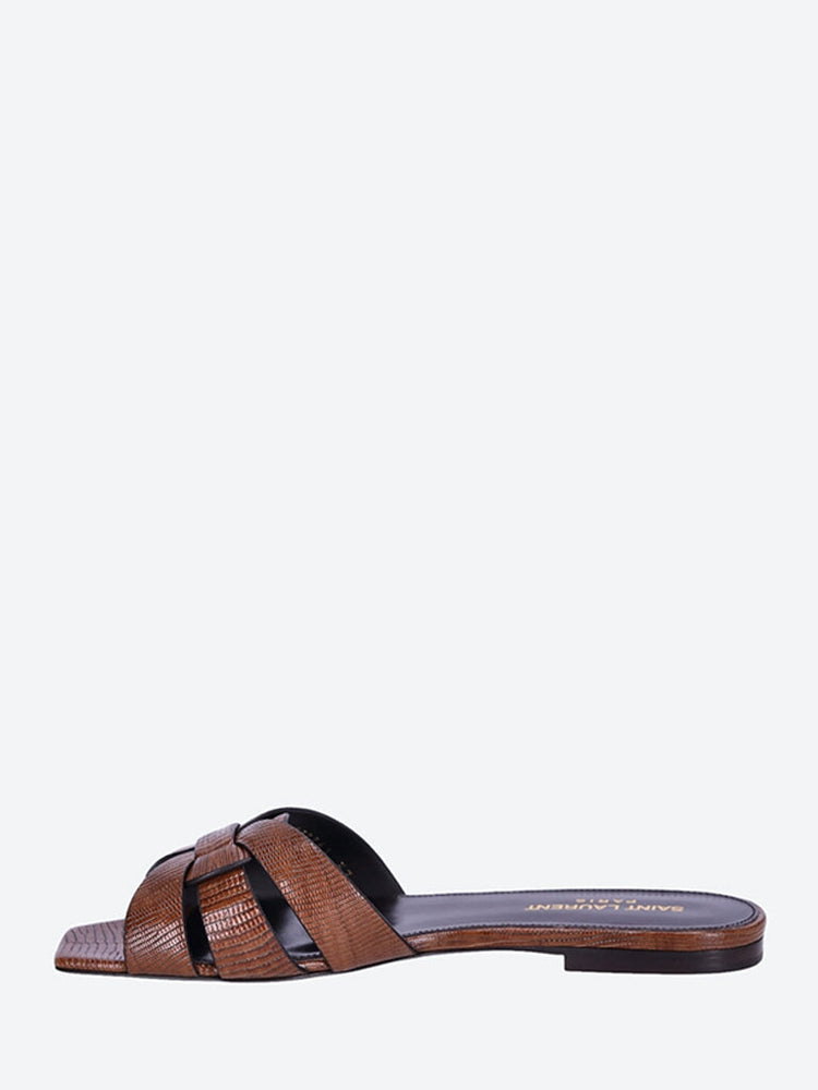 Tribute flat leather sandals 4