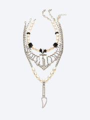 Trio necklace siver plated ref: