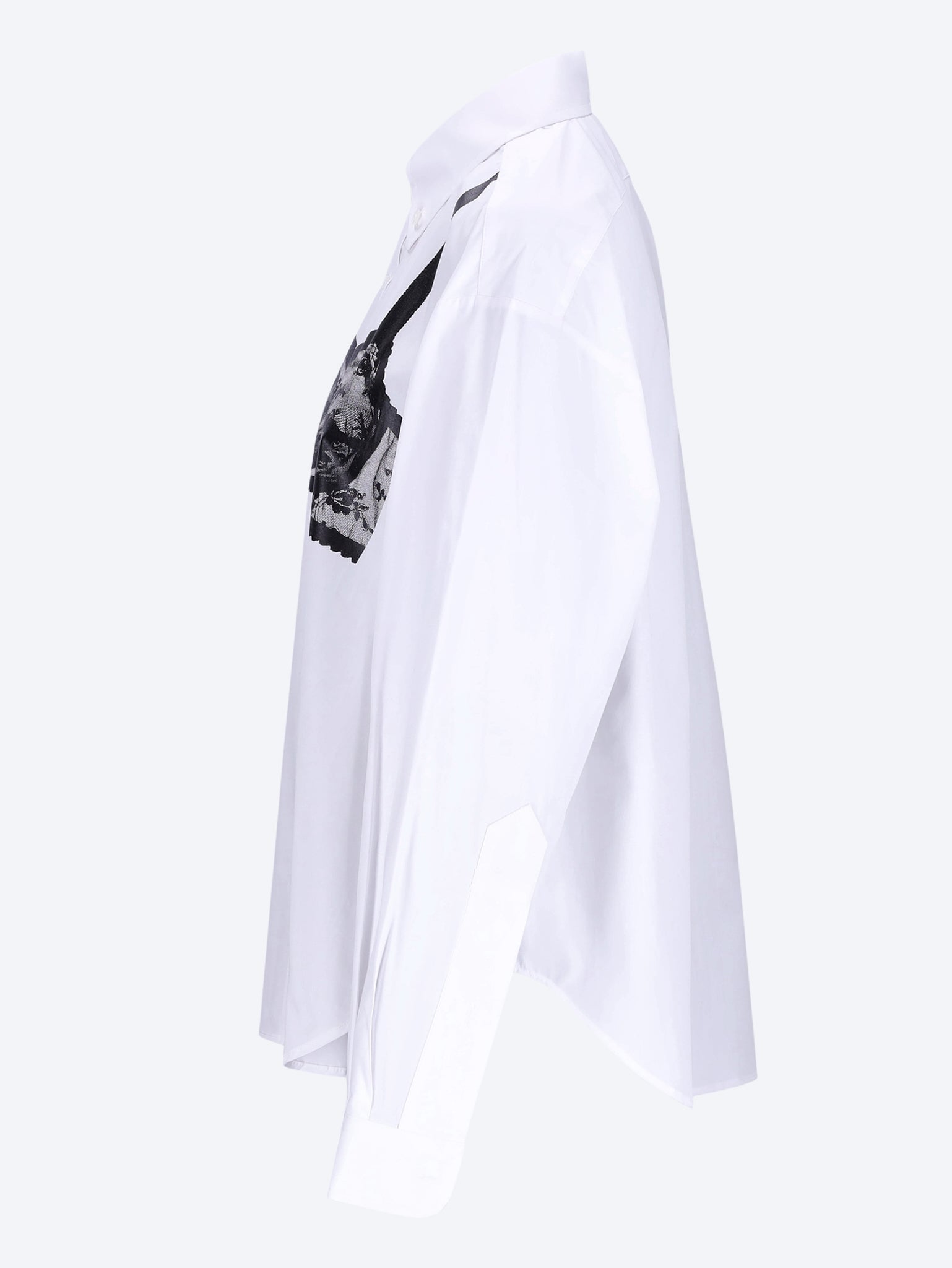 Trompe l'oeil button down shirt 2