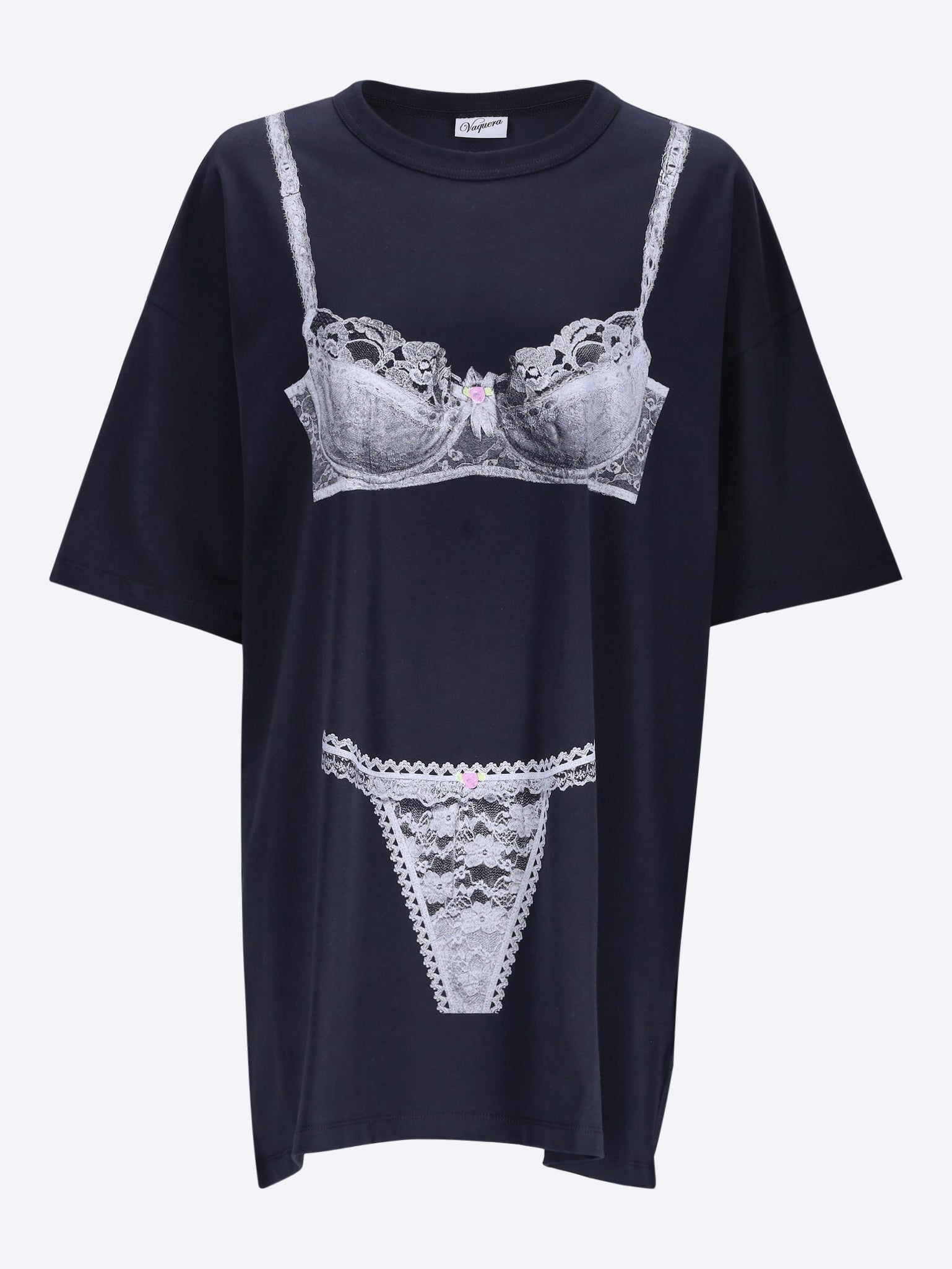 Trompe l'oeil tall t-shirt 1