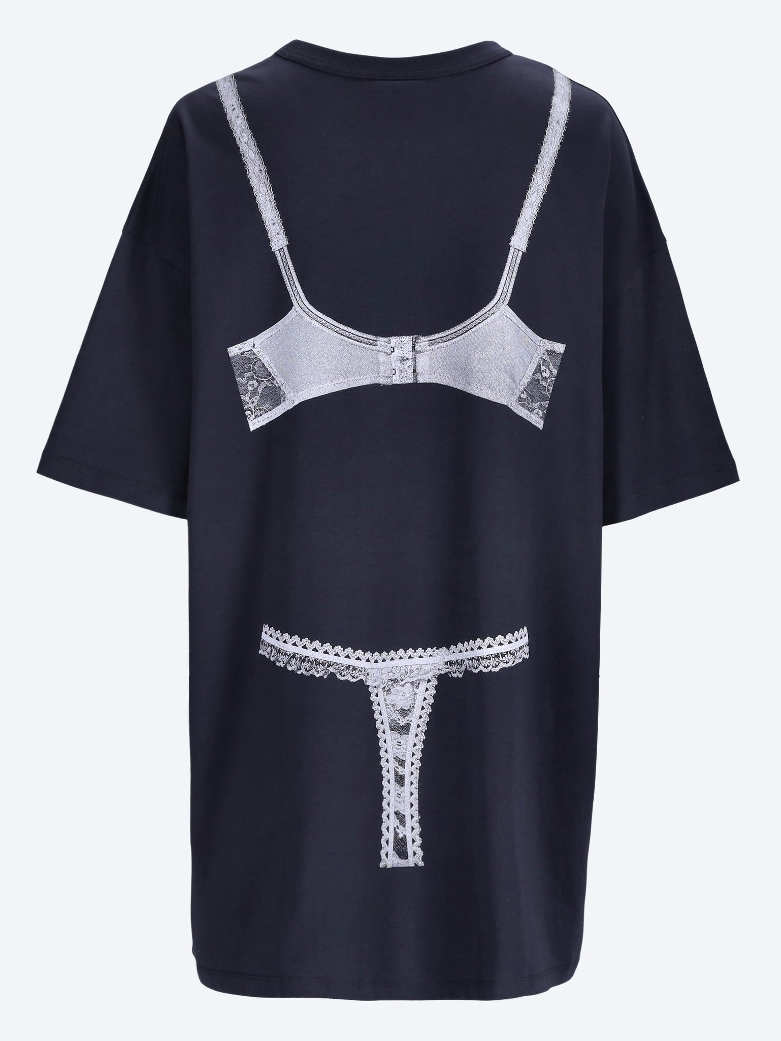 Trompe l'oeil tall t-shirt 2