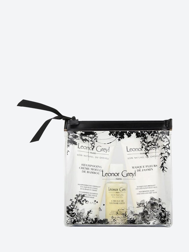 Trousse huile 25ml & sh. bambou 50ml & masque j 1
