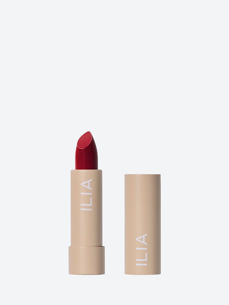 True red real red color block lipstick 1