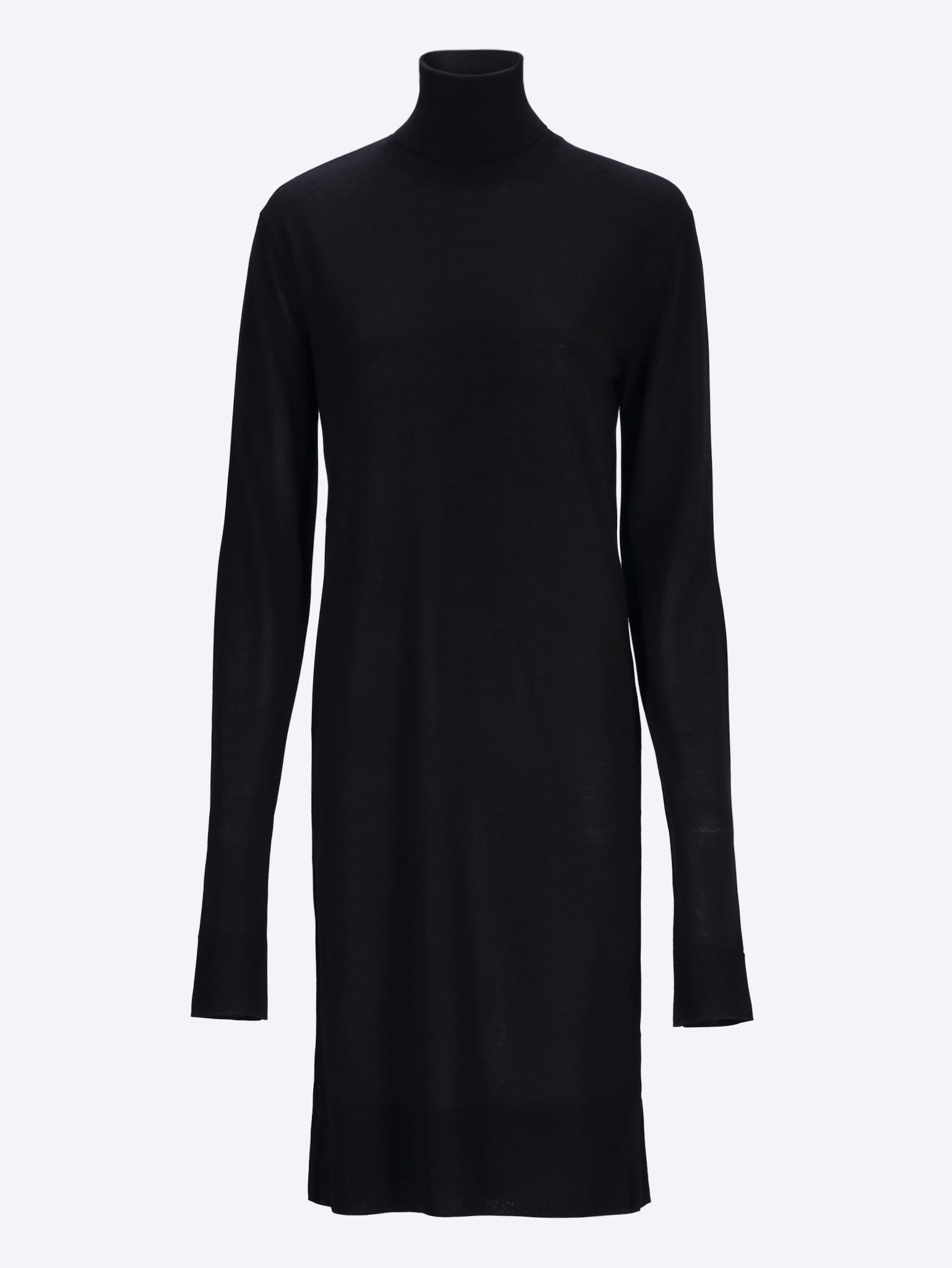 Robe en laine à col roulé 1