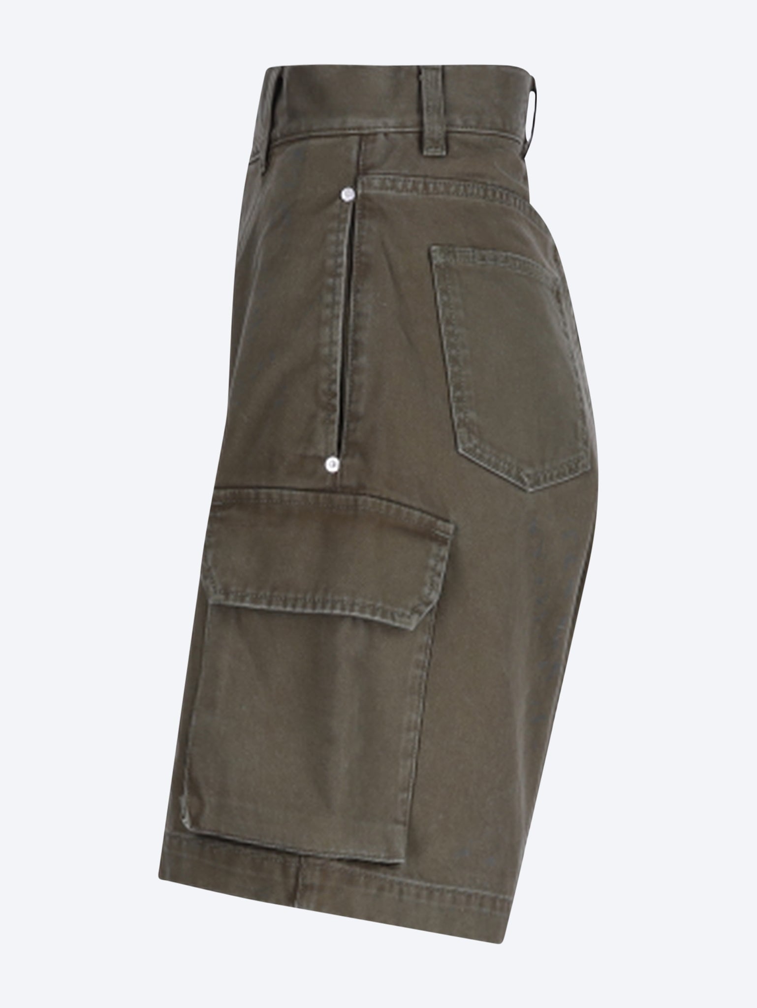 Shorts mit gedrehten aufgesetzten Taschen 2
