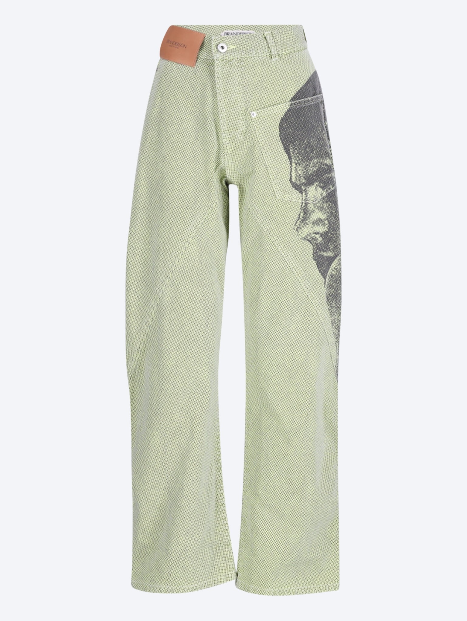 Verdrehte Workwear-Jeans 1