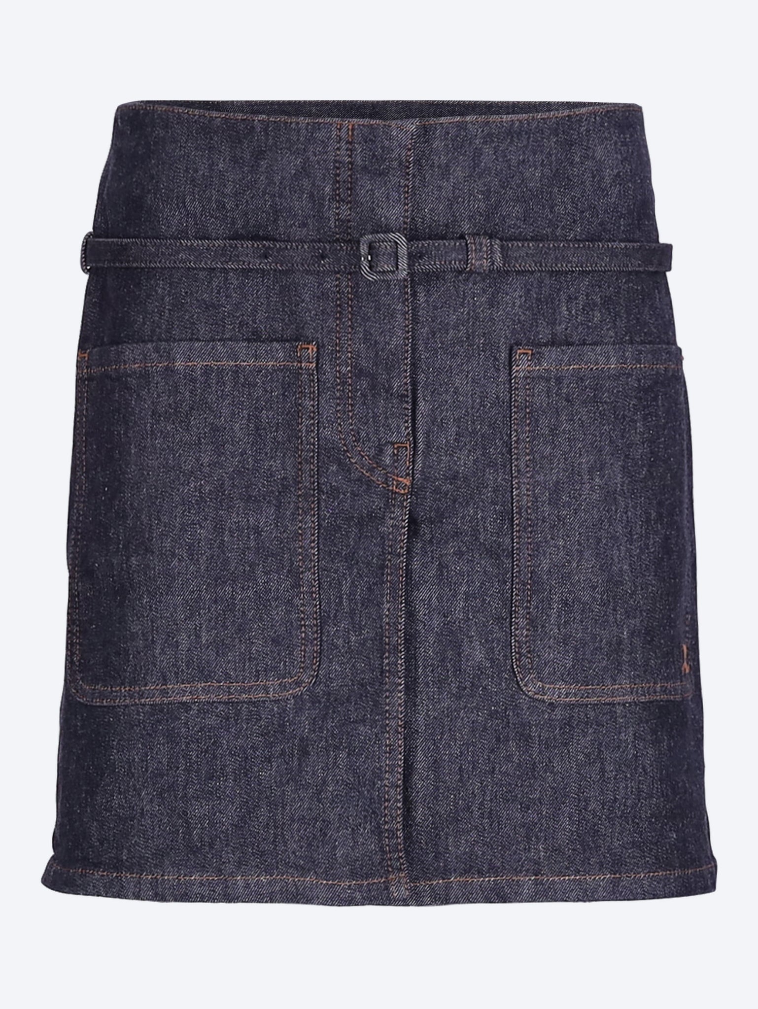 Two pockets denim skirt 1