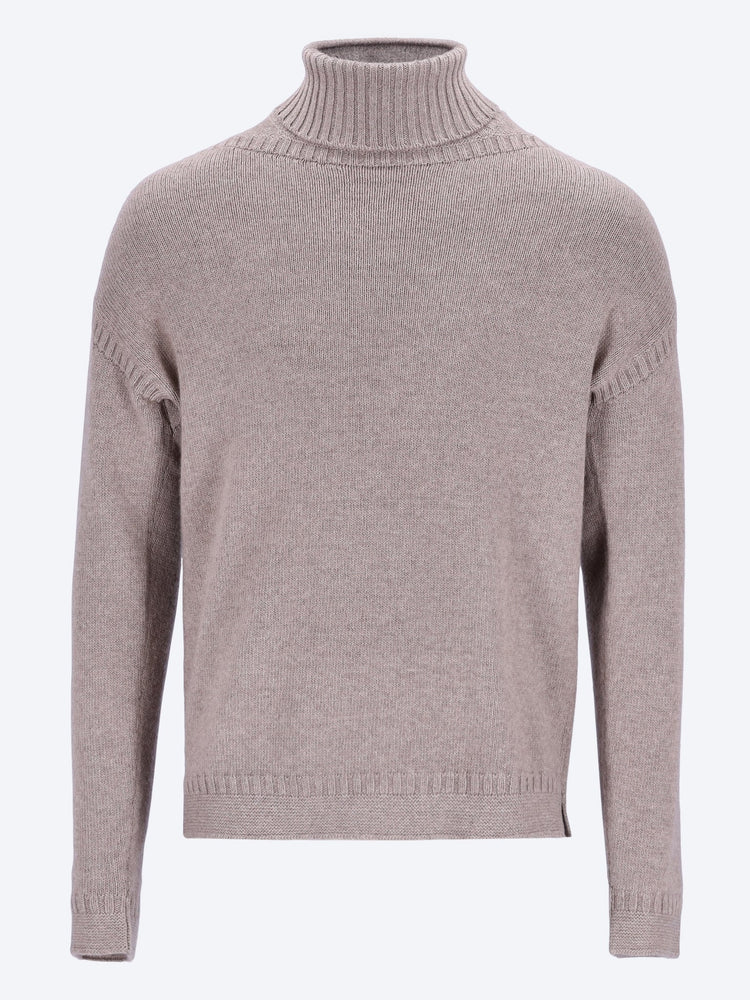 Tyne cashmere turtleneck sweatshirt 1