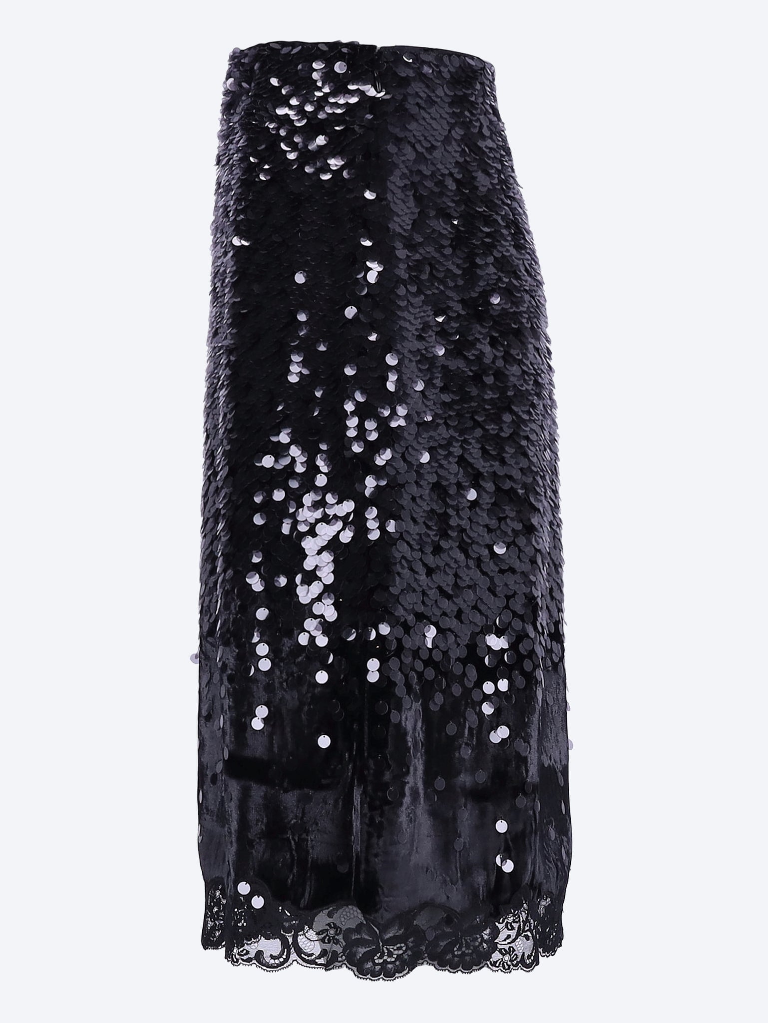 Velvet and lace skirt 2