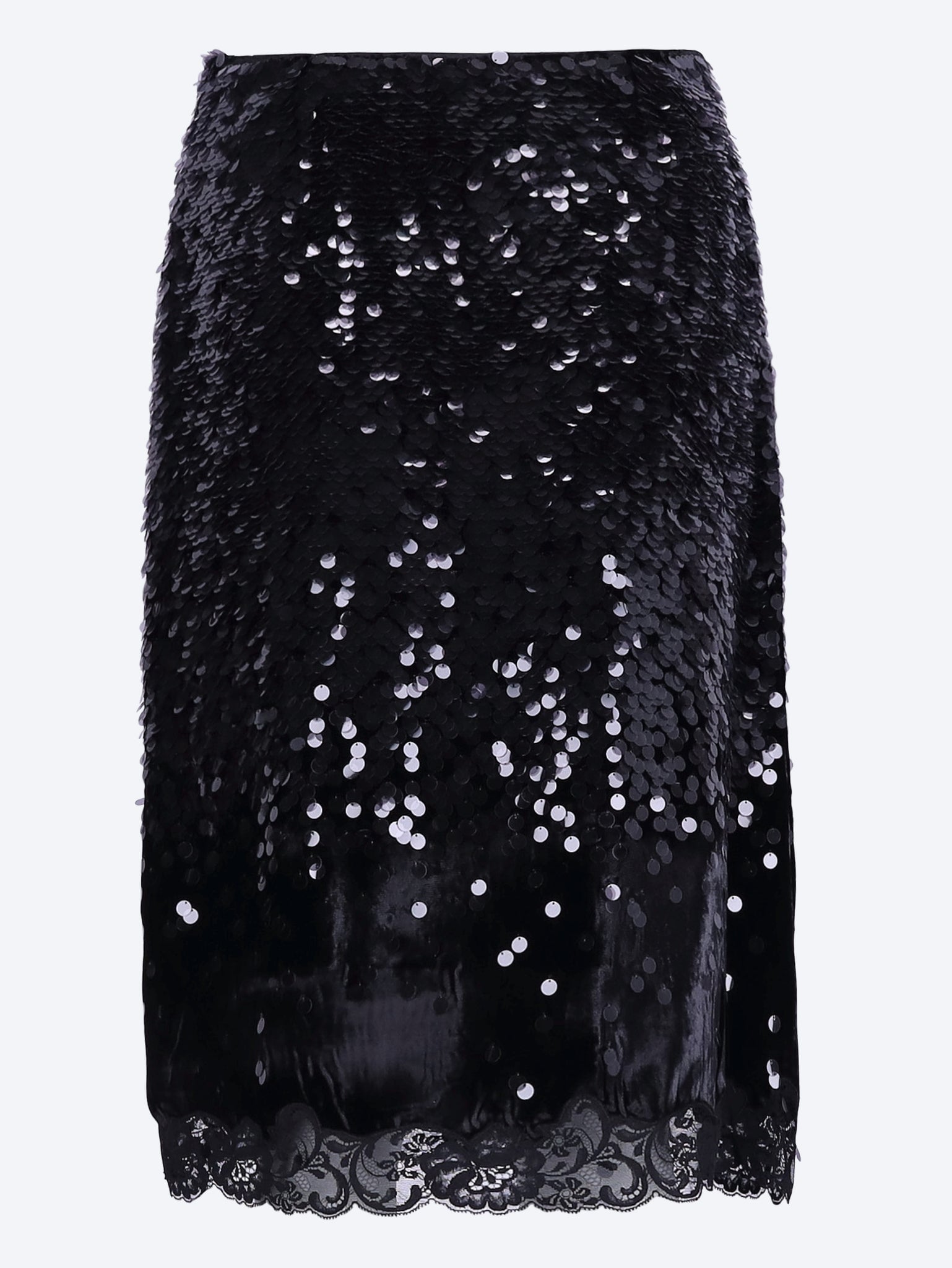 Velvet and lace skirt 3