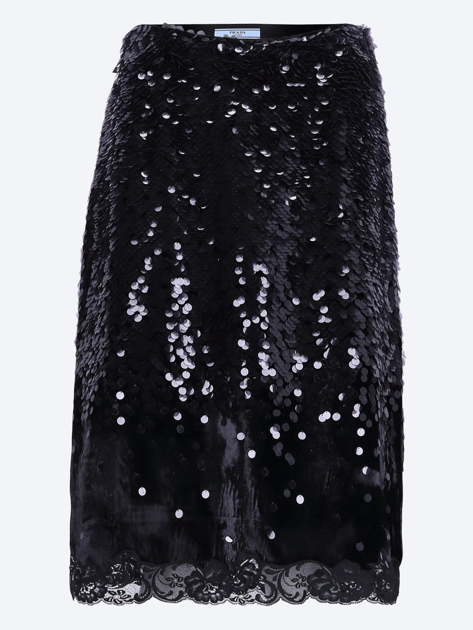 Velvet and lace skirt 1