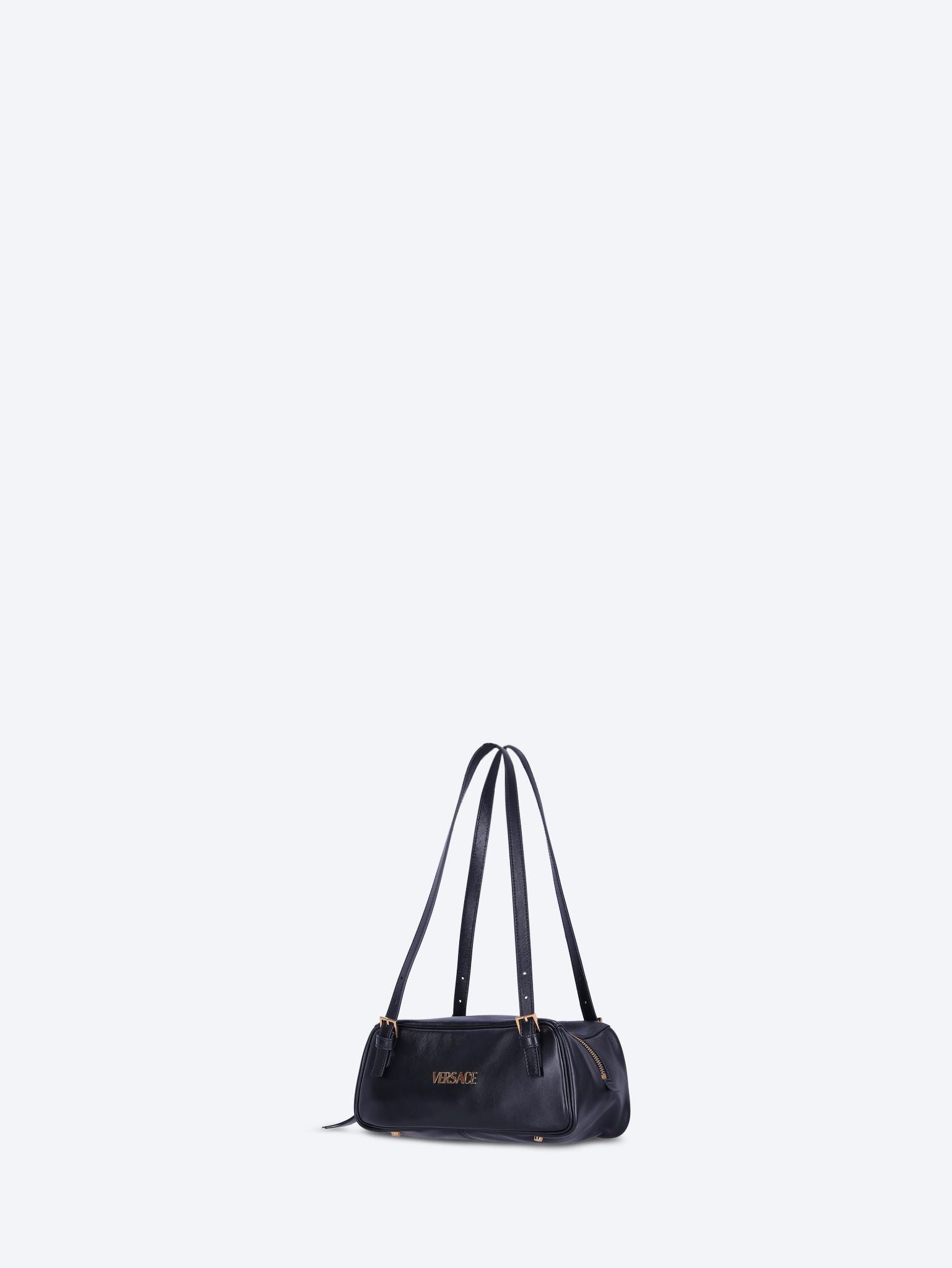 Versace logo lamb leather shoulder bag 2