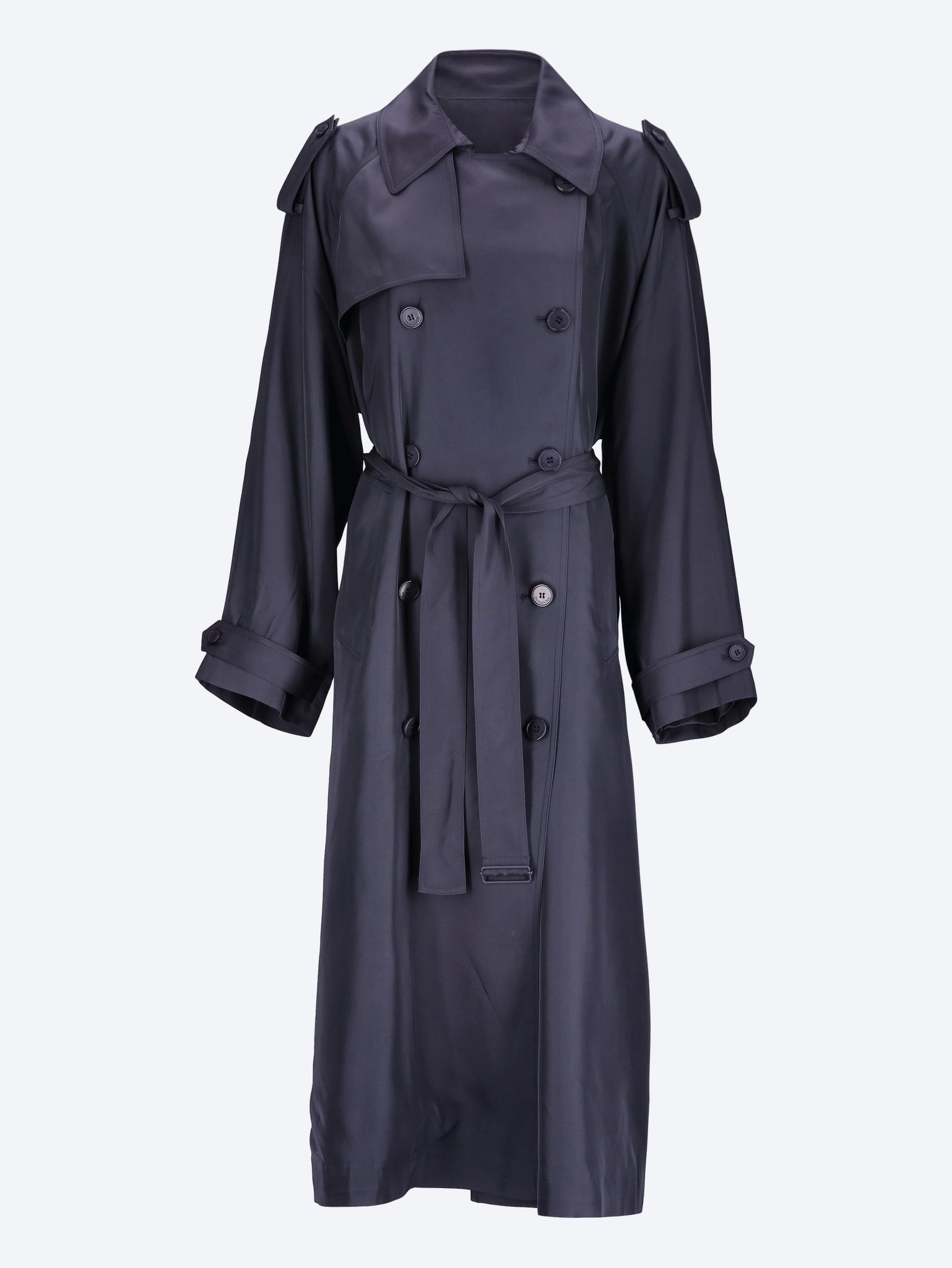 Veyron fluid twill trench coat 1