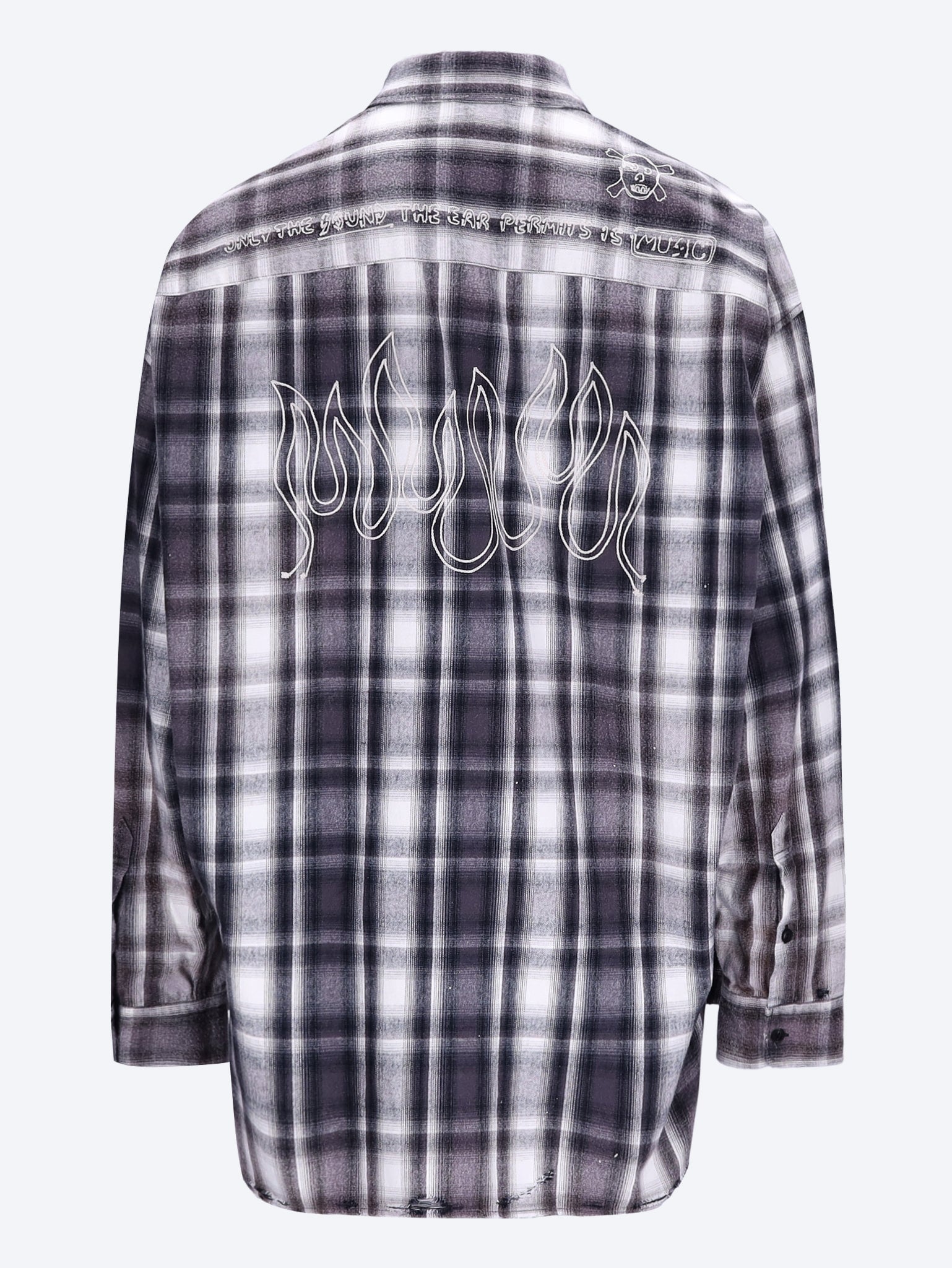 Vintage like check shirt 3