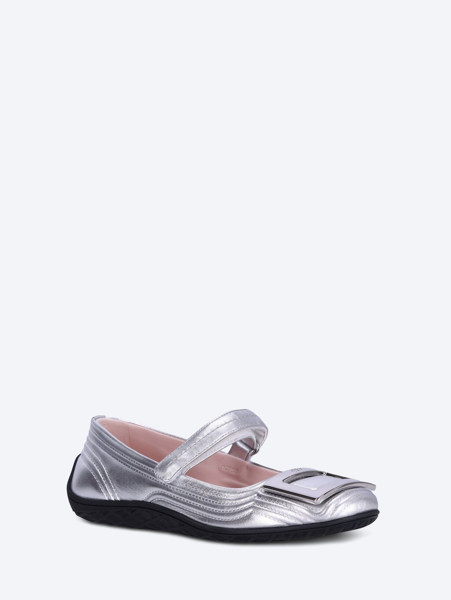 Viv low padded strap ballerinas 2