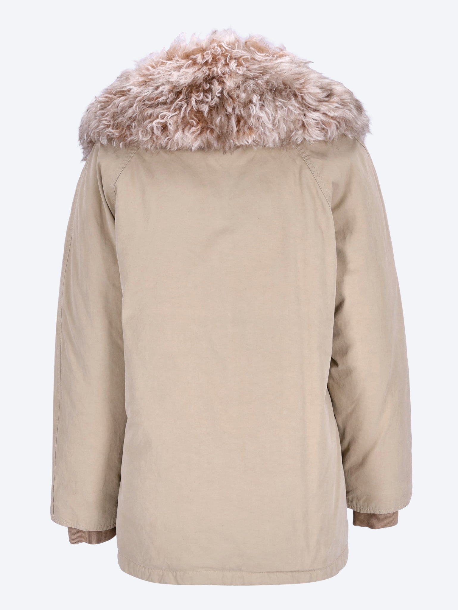 W/ fur collar and buttons jacket 3