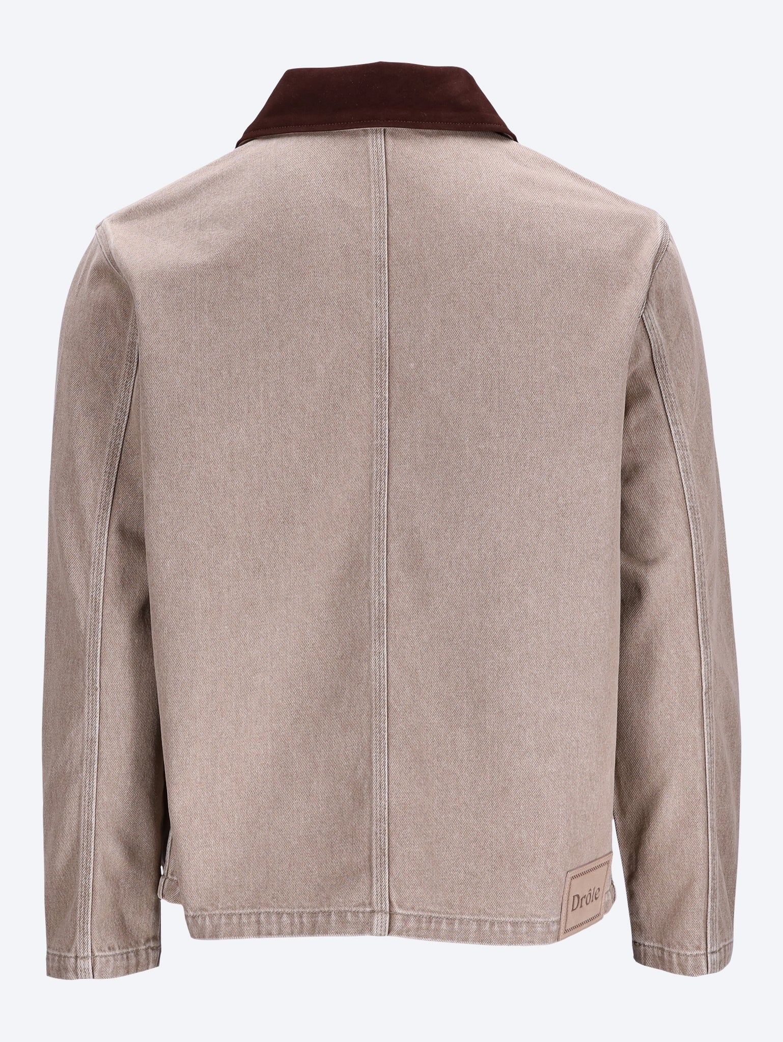 Washed zipped denim jacket 3