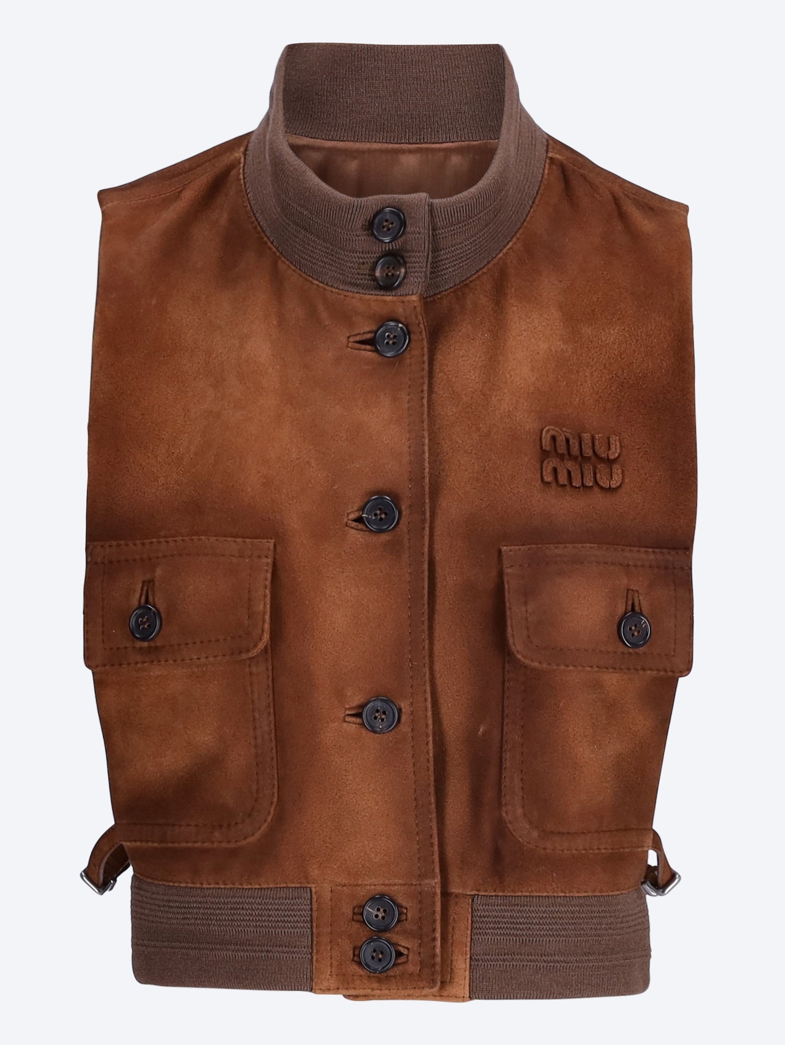 Jacke aus gewachstem Wildleder 1