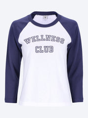 Wellness club baseball t-shirt ref: