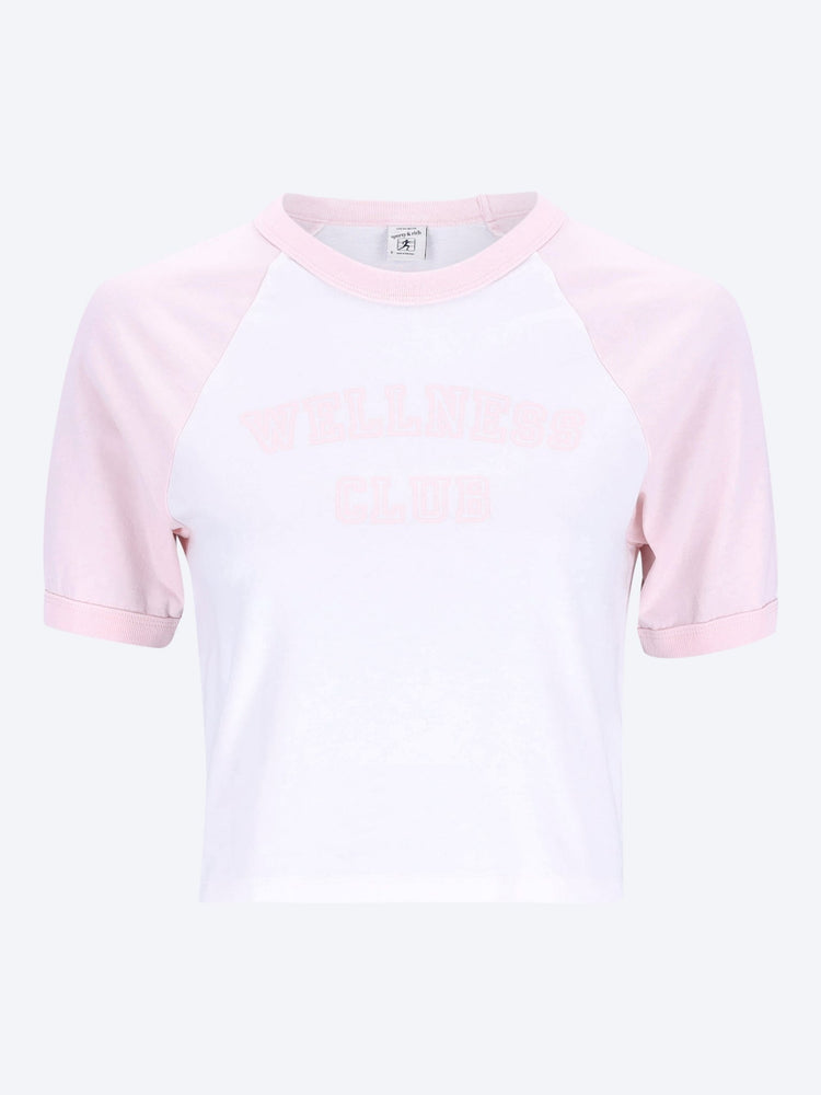 Wellness club flocked baby t-shirt 1
