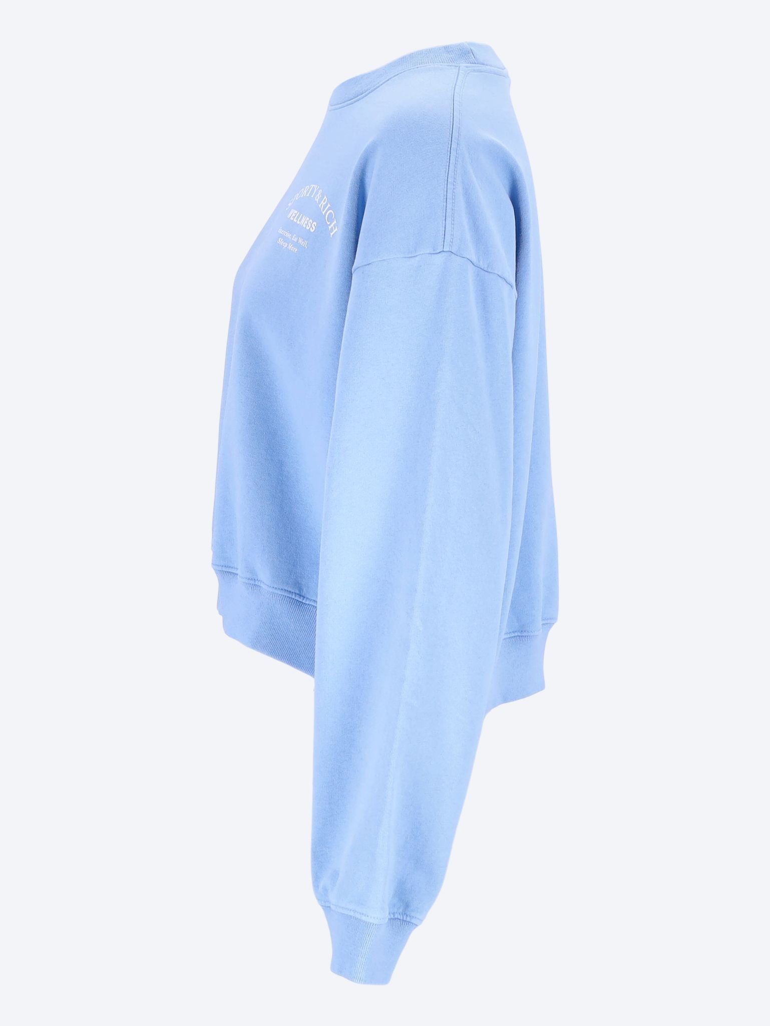 Wellness studio cropped sweatshirt 2